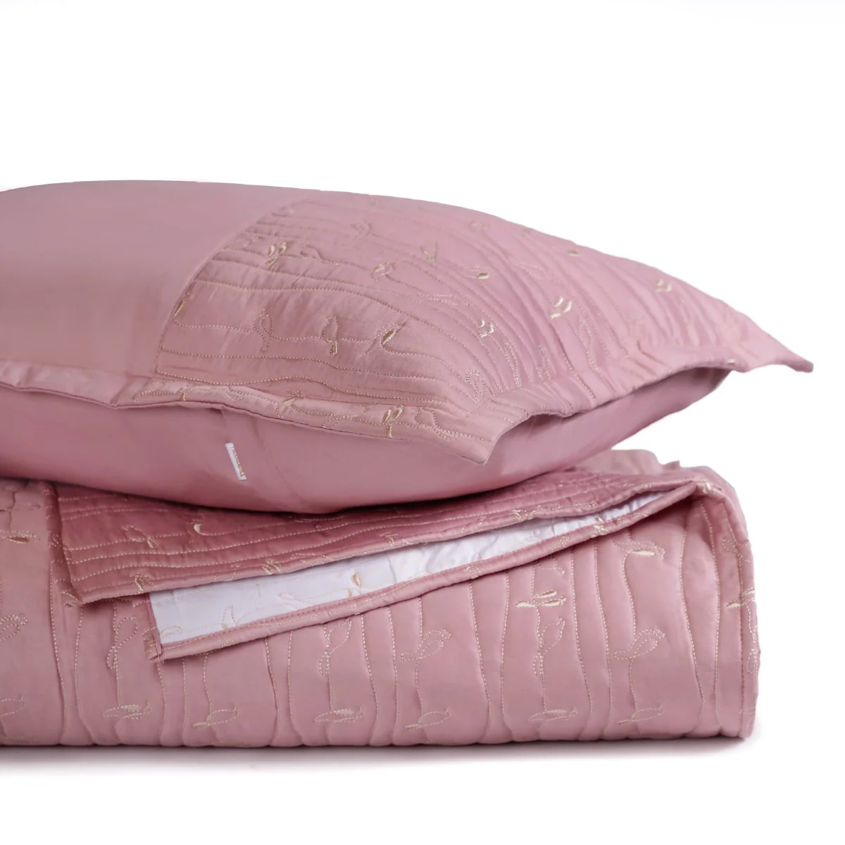 Embroidered 100% Pure Cotton King Size Bed Cover - Image 5
