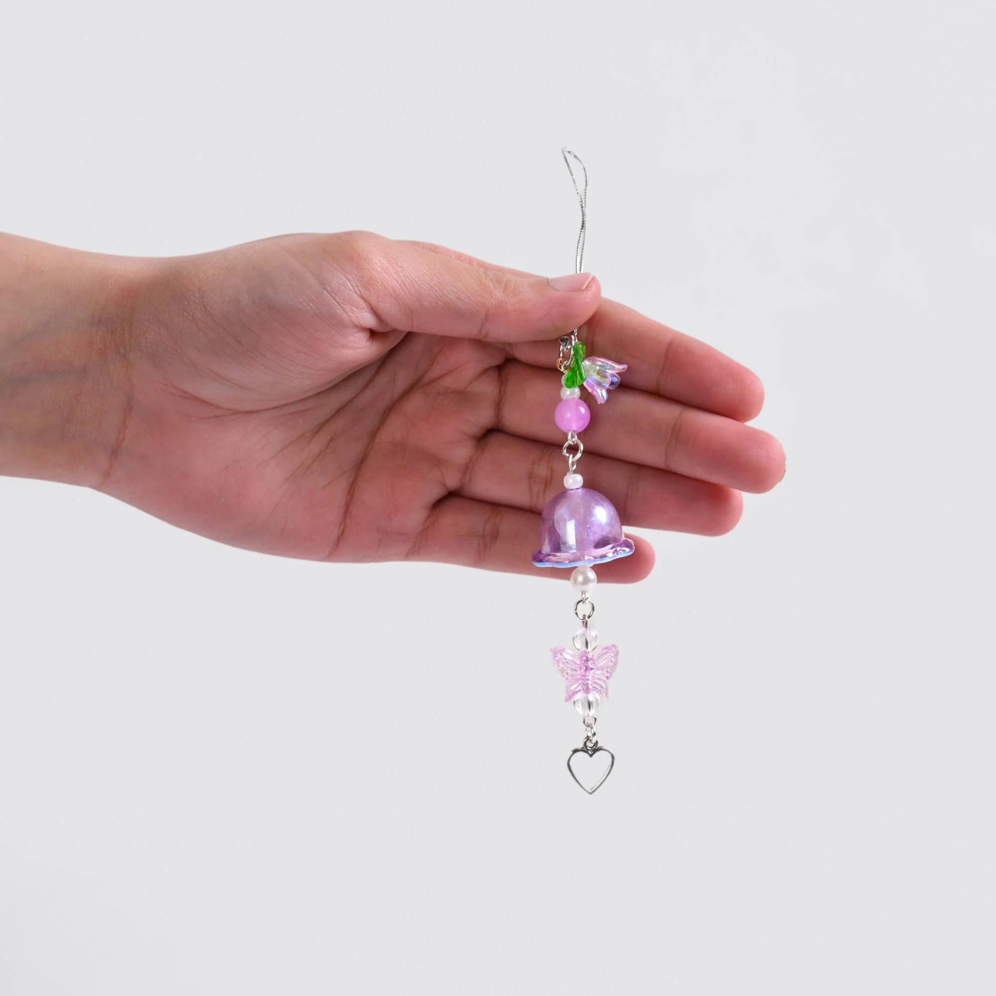 Enchanted Lavender Fantasy Phone Charm - Image 2