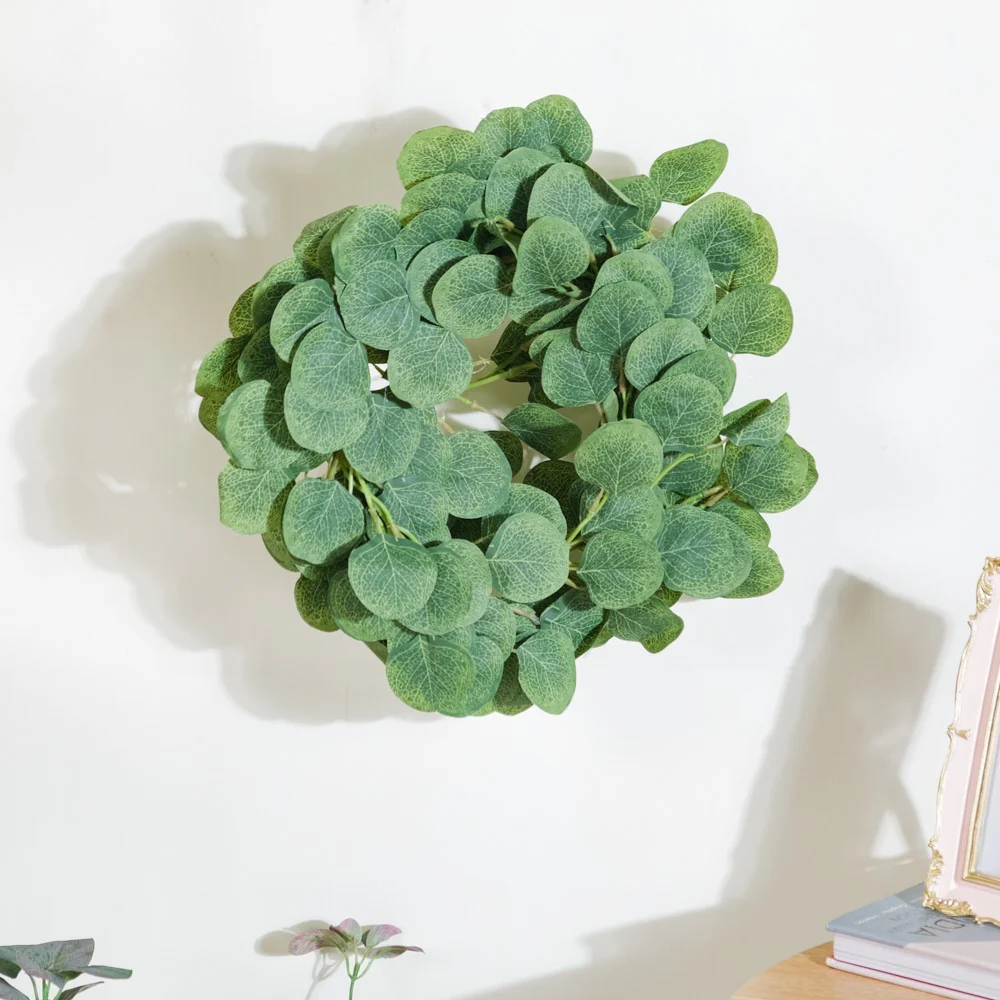 Eucalyptus Leaf Vine For Decor Light Green - Image 7