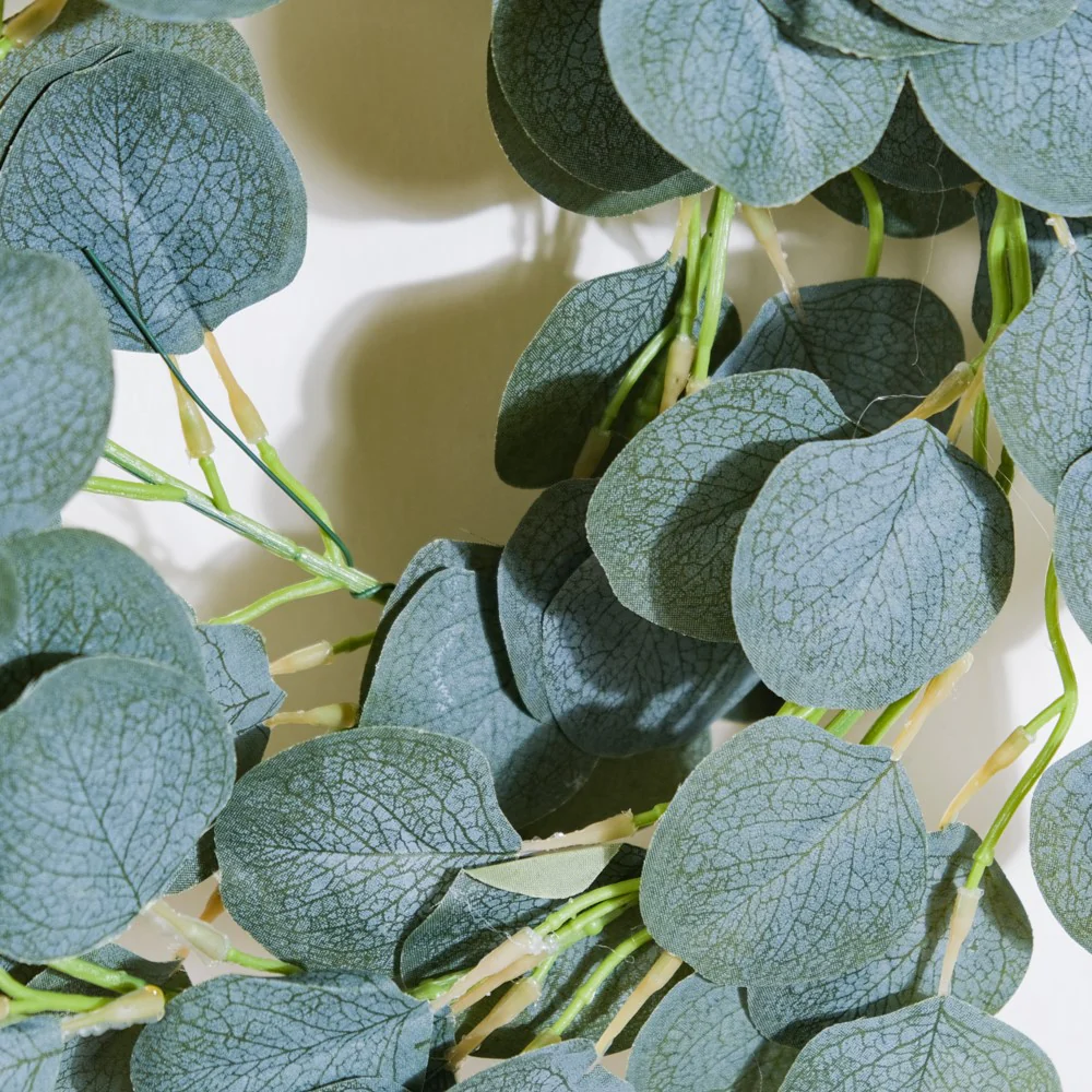 Eucalyptus Leaf Vine For Decoration Green - Image 7