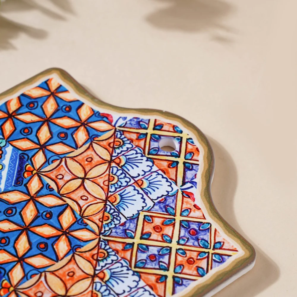 European Vibrant Traditional Trivet 7 Inch - Image 6