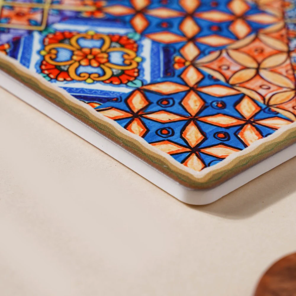 European Vibrant Traditional Trivet 7 Inch - Image 7