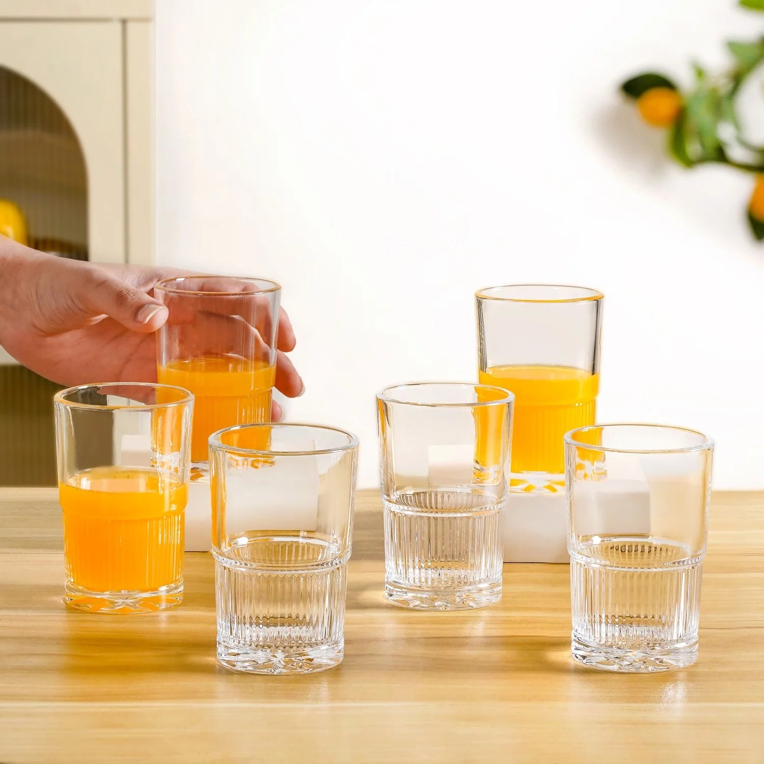 Everyday Tea Glass Set Of 6 190ml - Image 3