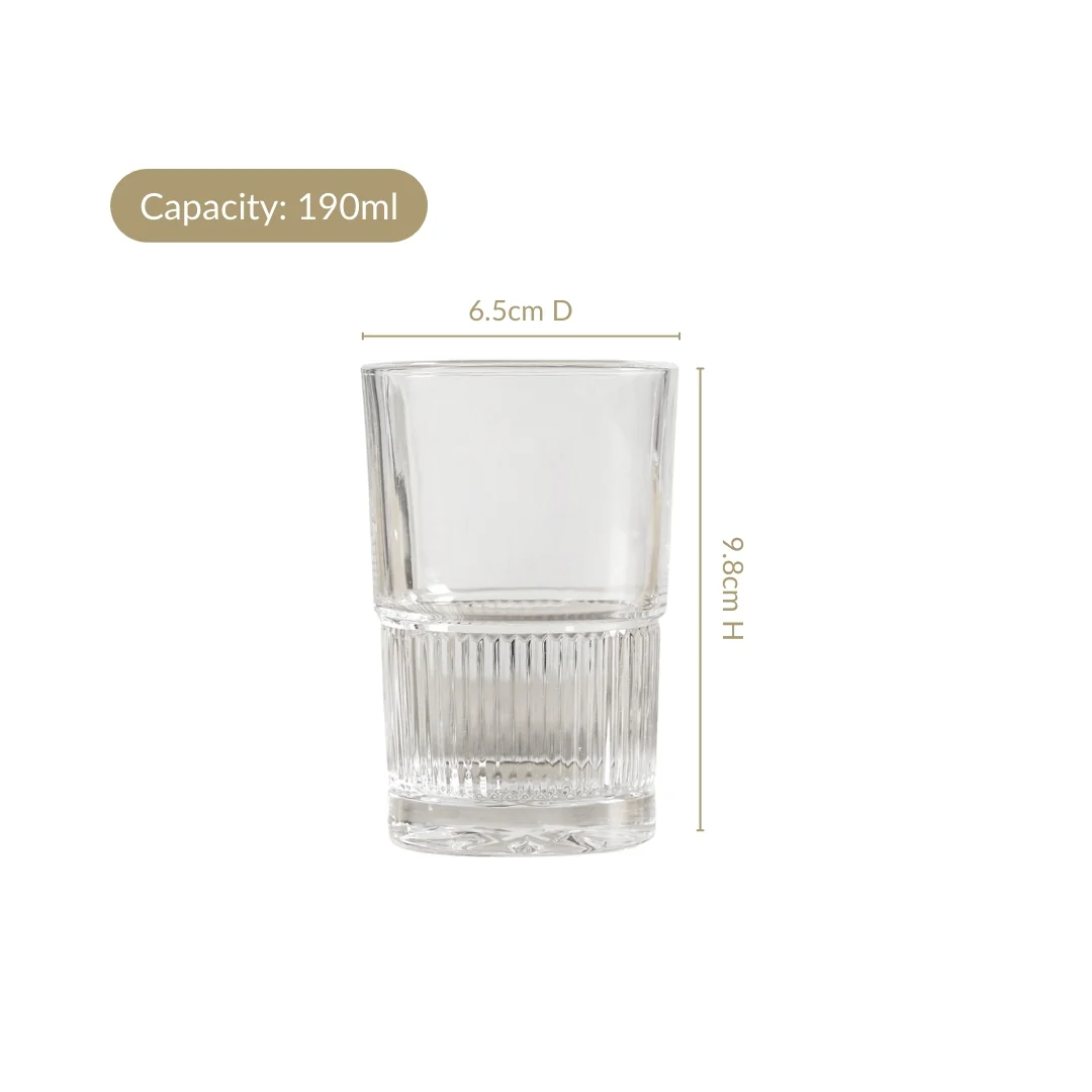 Everyday Tea Glass Set Of 6 190ml - Image 4