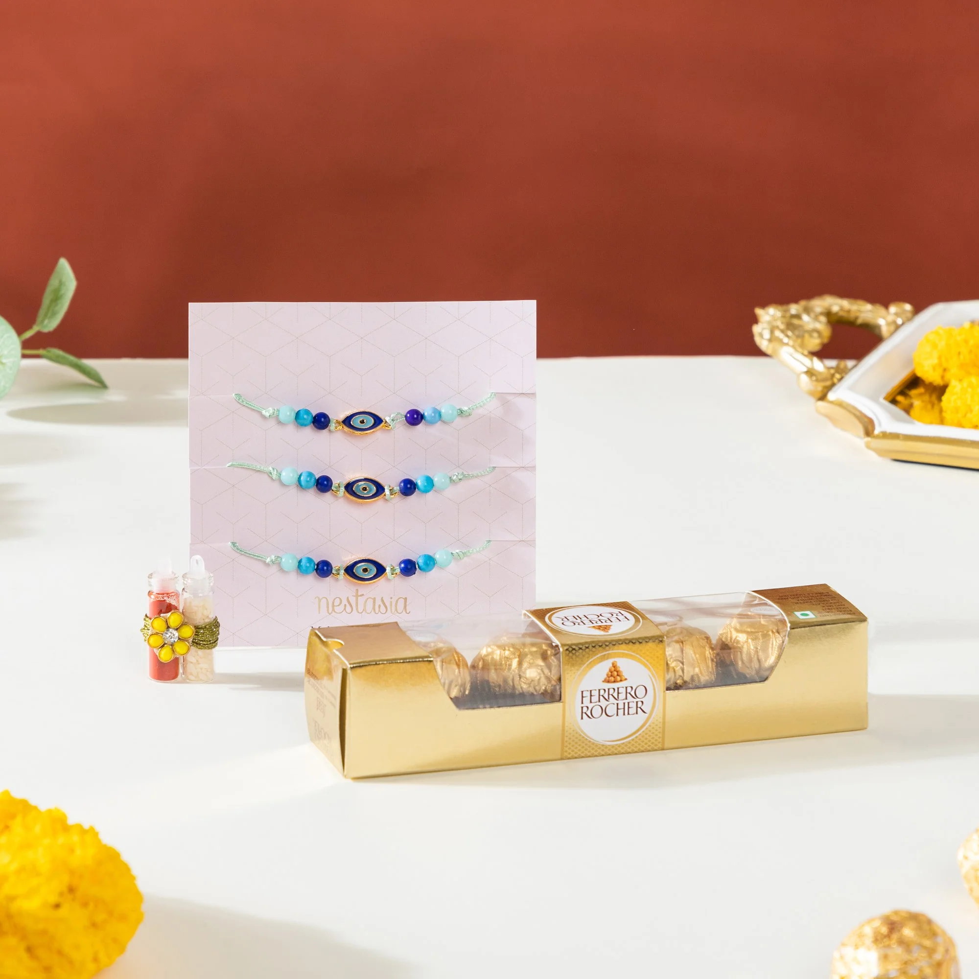 Evil Eye Raksha Bandhan Hamper Set Of 3 - Image 7