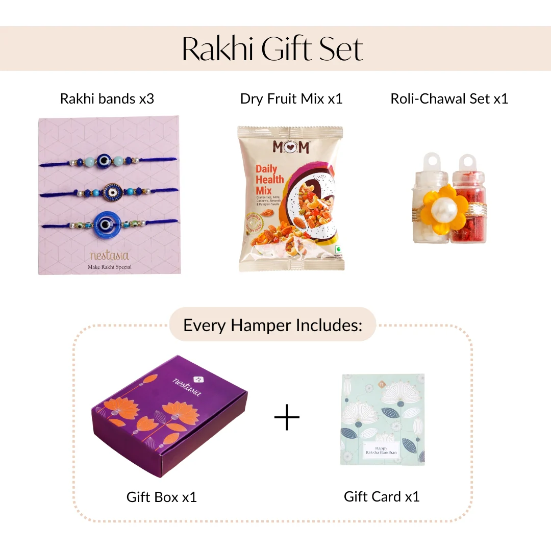 Eyeconic Evil Eye Rakhi Set - Image 4