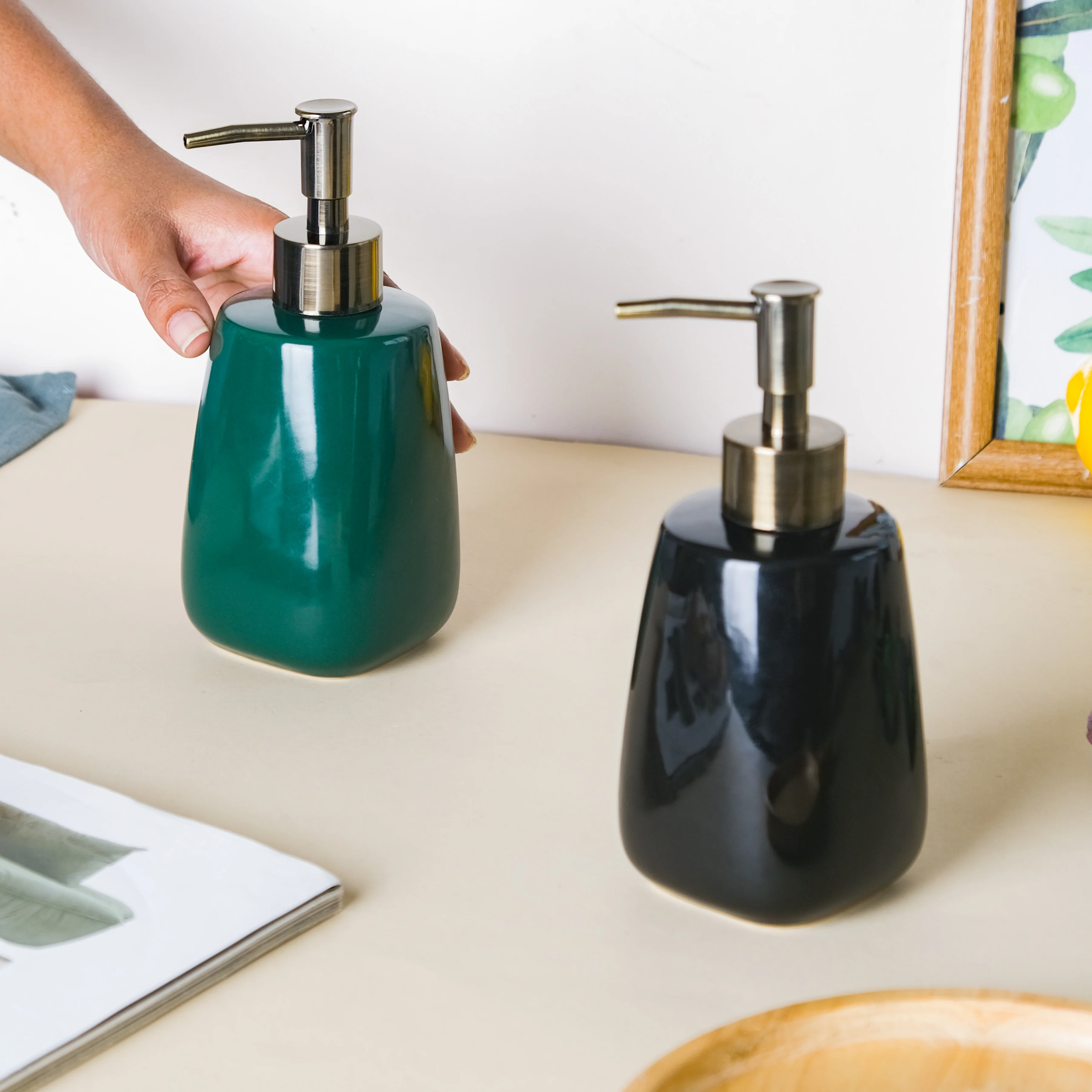 Fancy Lotion Pump Bottle - Image 2