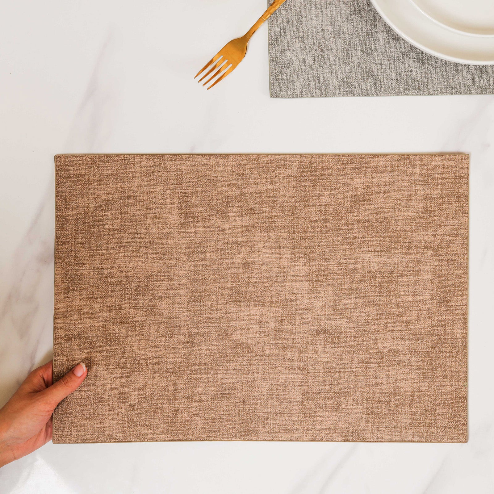 Faux Leather Placemat Set of 2 - Image 5