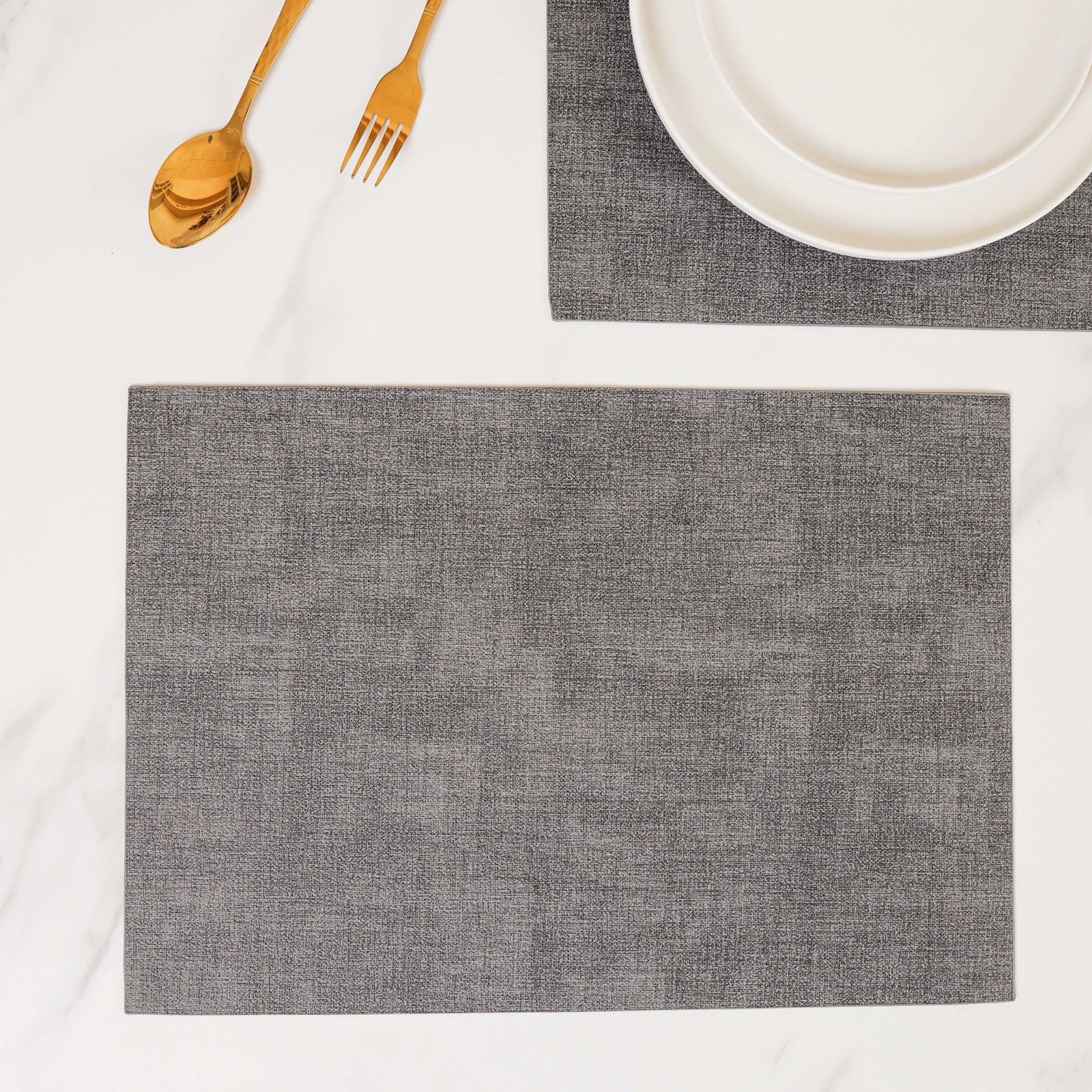 Faux Leather Table Mat Set of 2 - Image 7