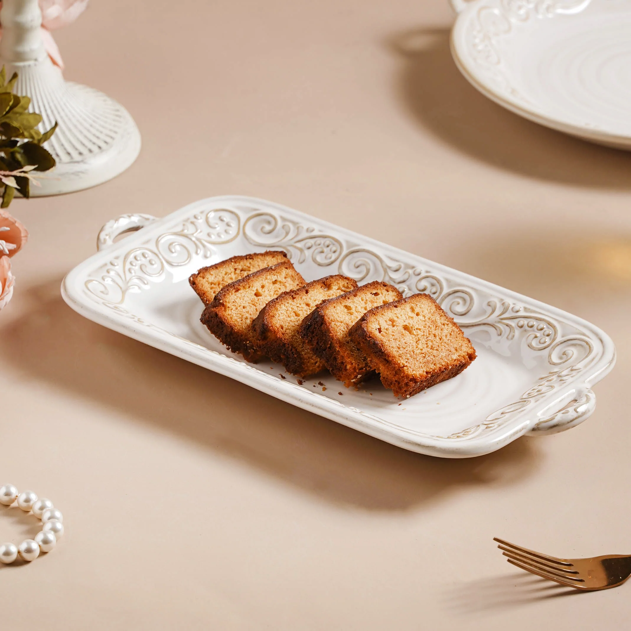 Faye Rectangular Baking Plate 10 Inch - Image 5