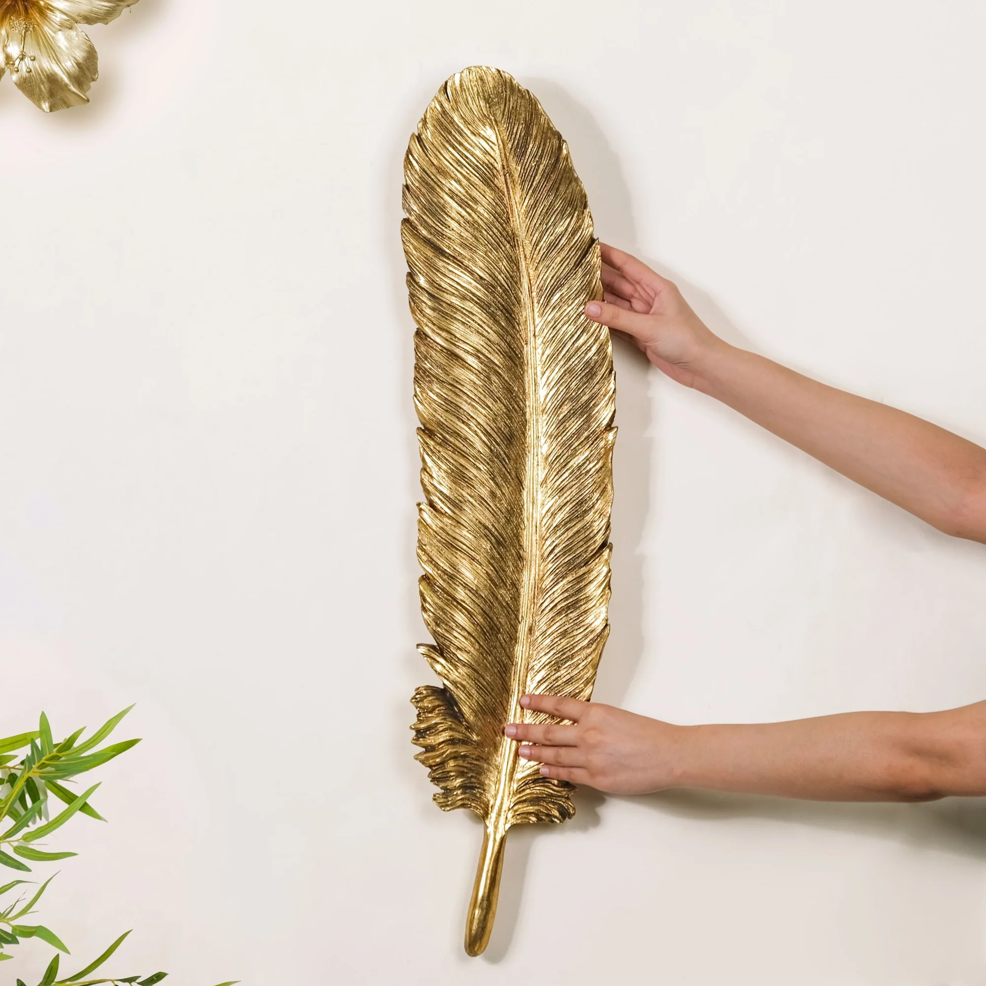 Feather Wall Decor For Living Room - Image 2