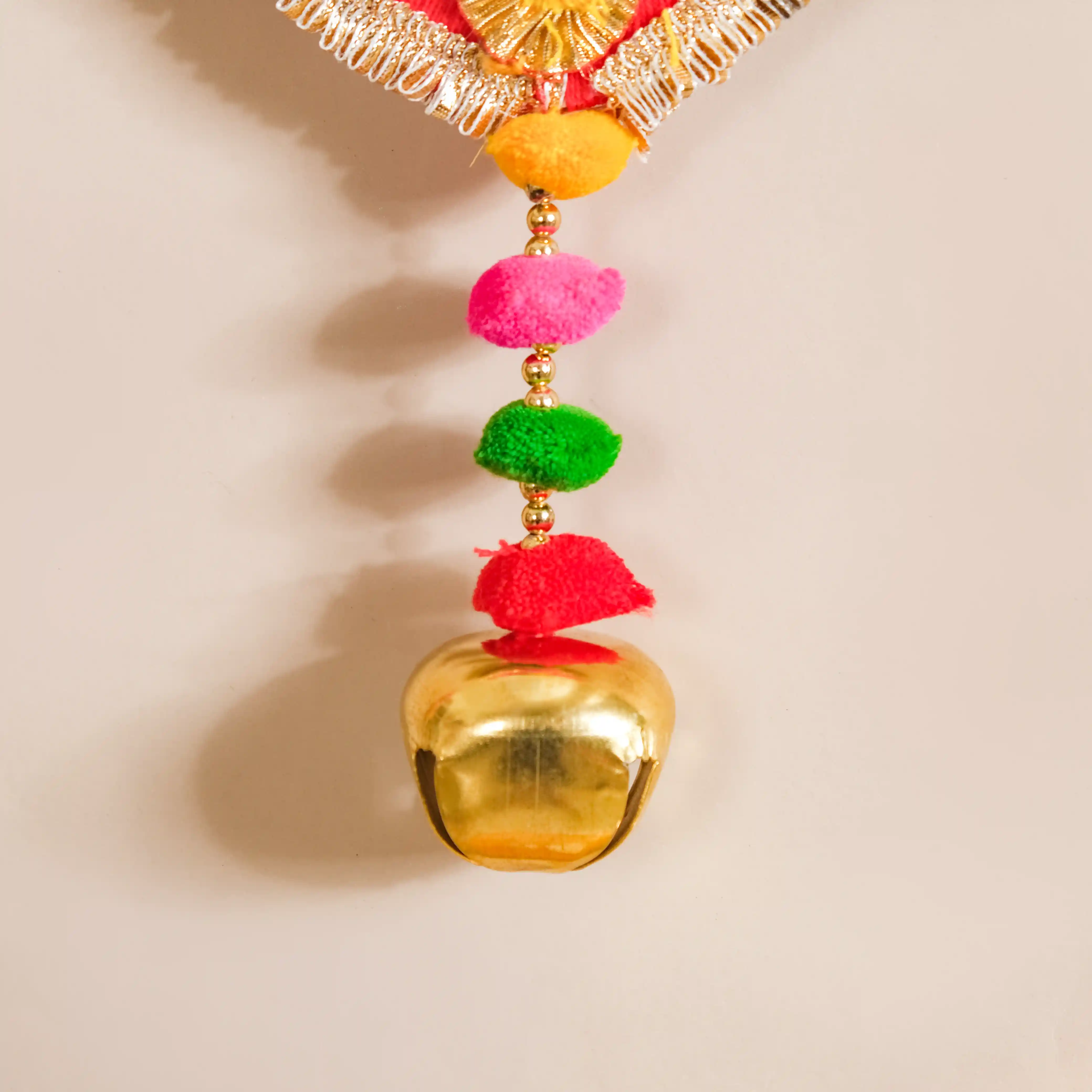Festive Bell Multicolour Wall Hanging Set of 2 - Image 8