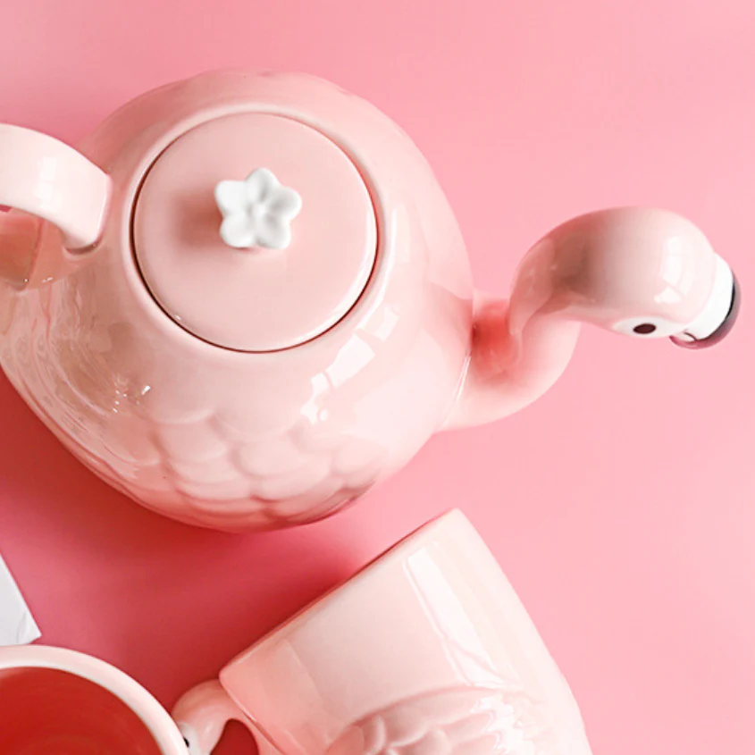 Flamingo Teapot - Image 3