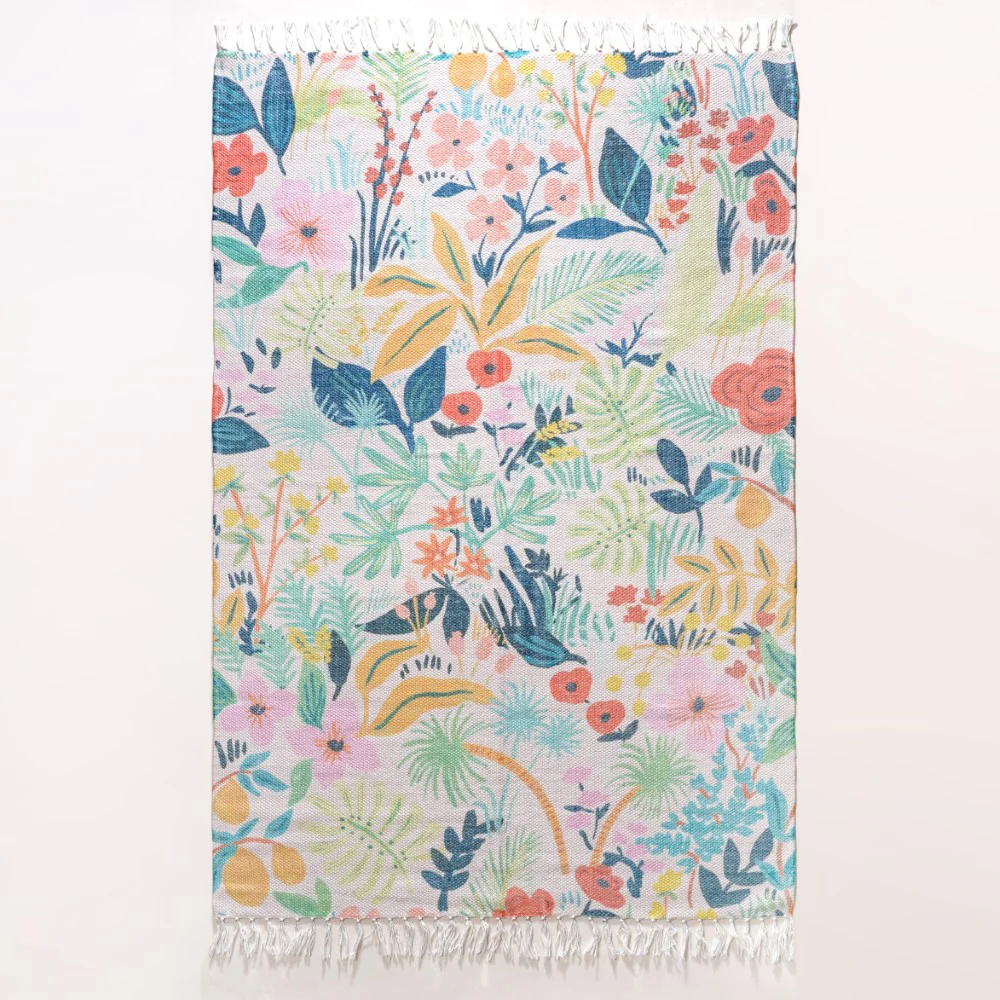 Floral Bliss Area Rug Carpet - Image 3