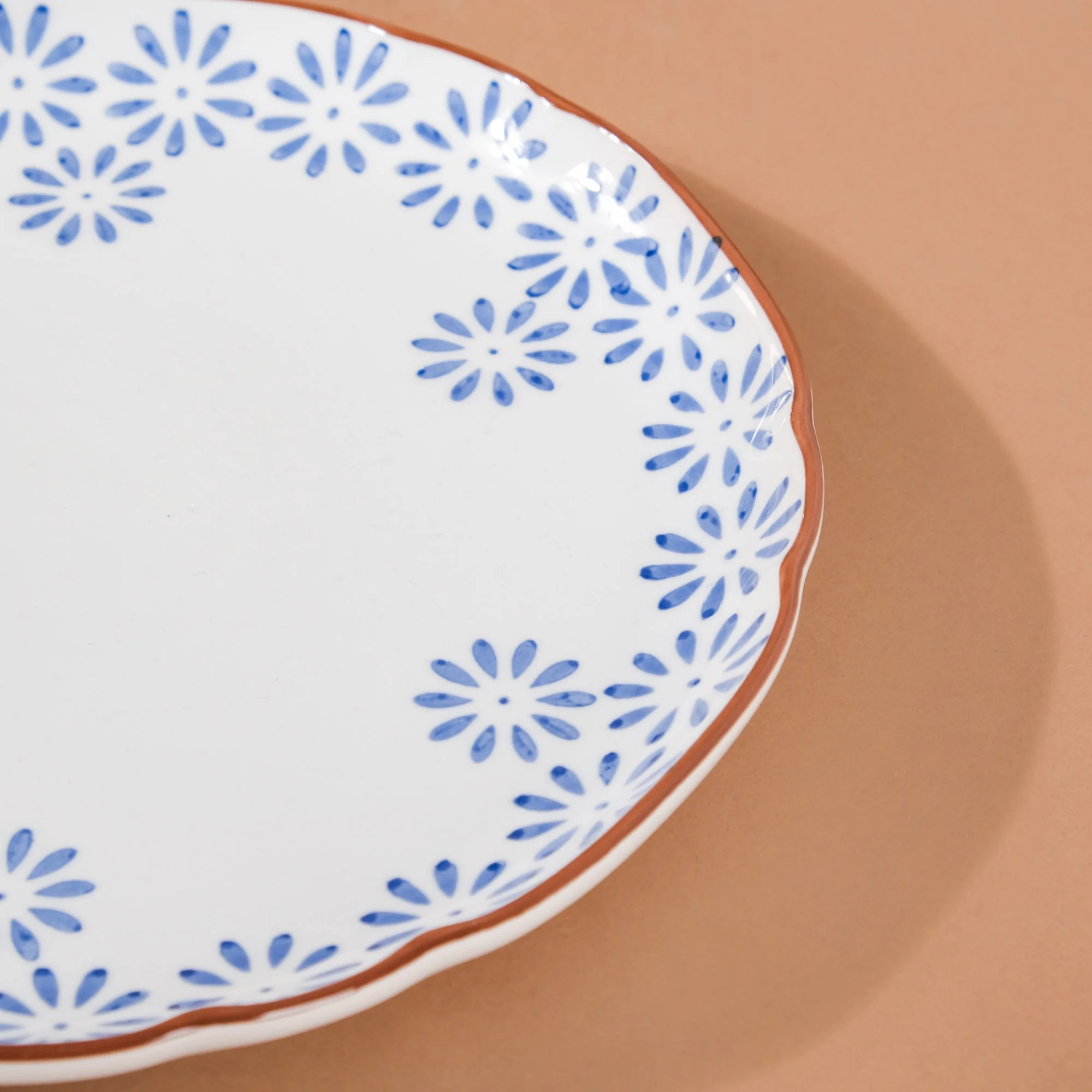 Floral Ceramic Pasta Plate - Image 7