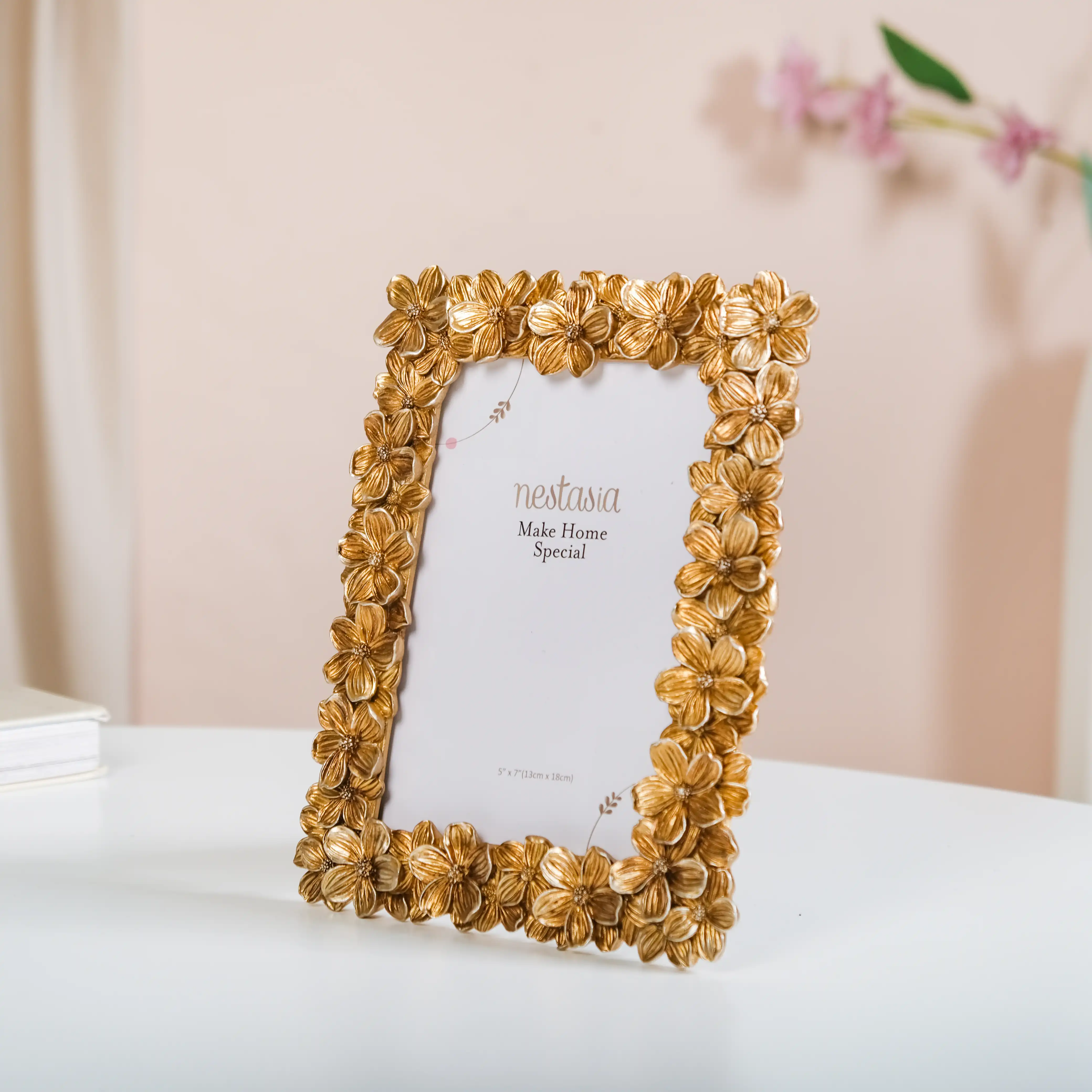 Floral Family Photo Frame Large 9.5"x7" - Image 10