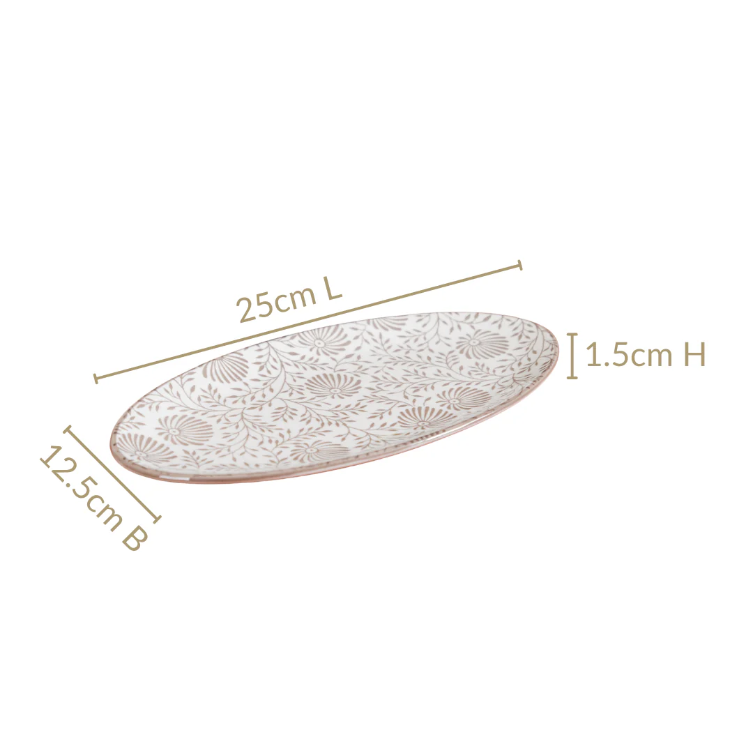 Floral Fiesta Oval Serving Platters Set Of 2 - Image 4