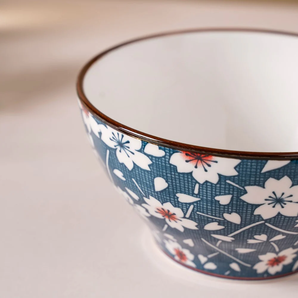 Floral Snack Bowl Set Of 4 With Gift Box - Image 14