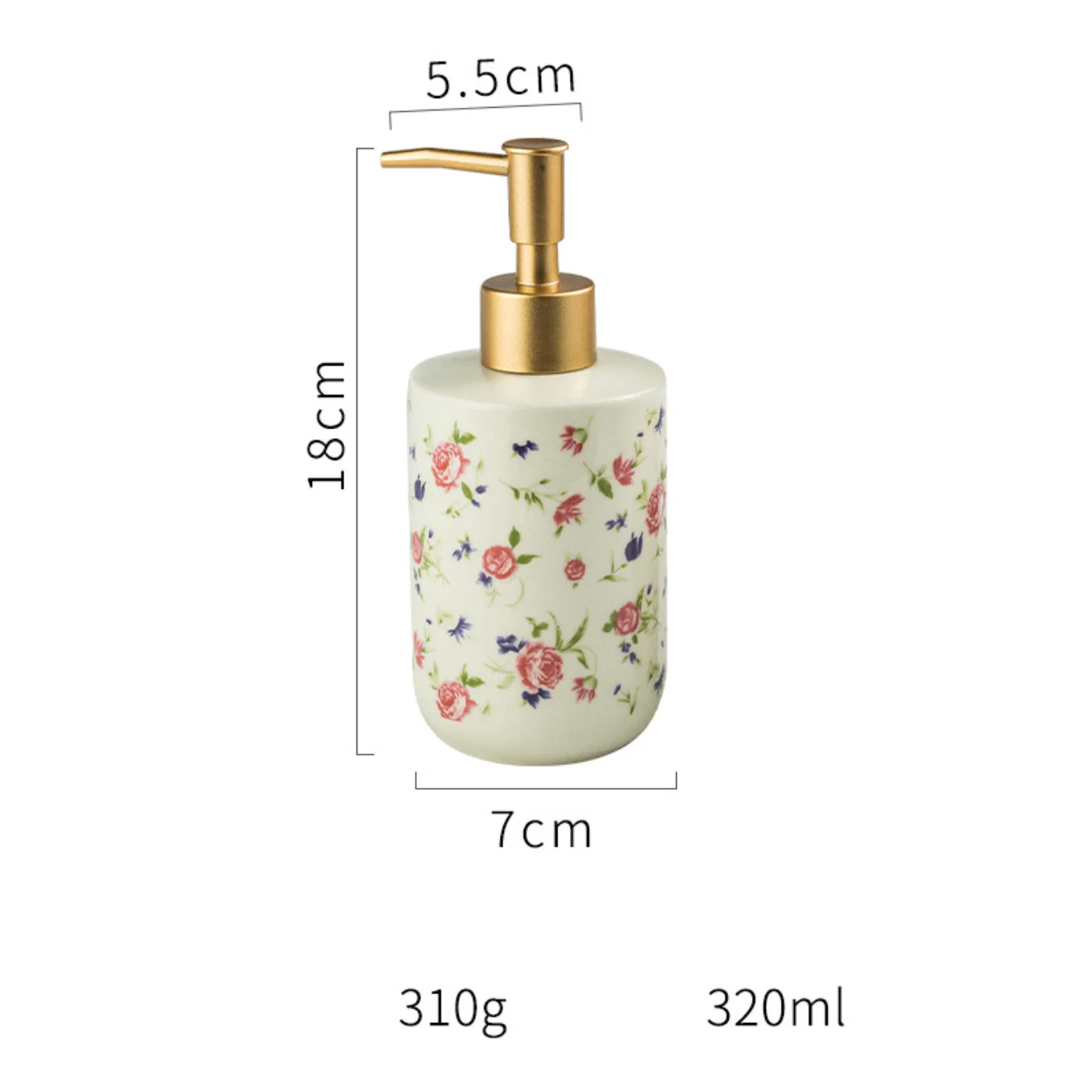 Floral Soap Dispenser - Image 15