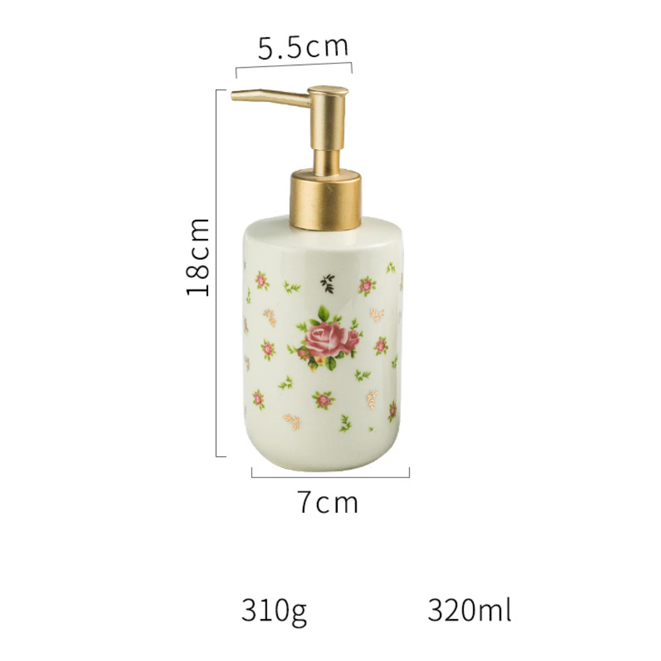 Floral Soap Dispenser - Image 16