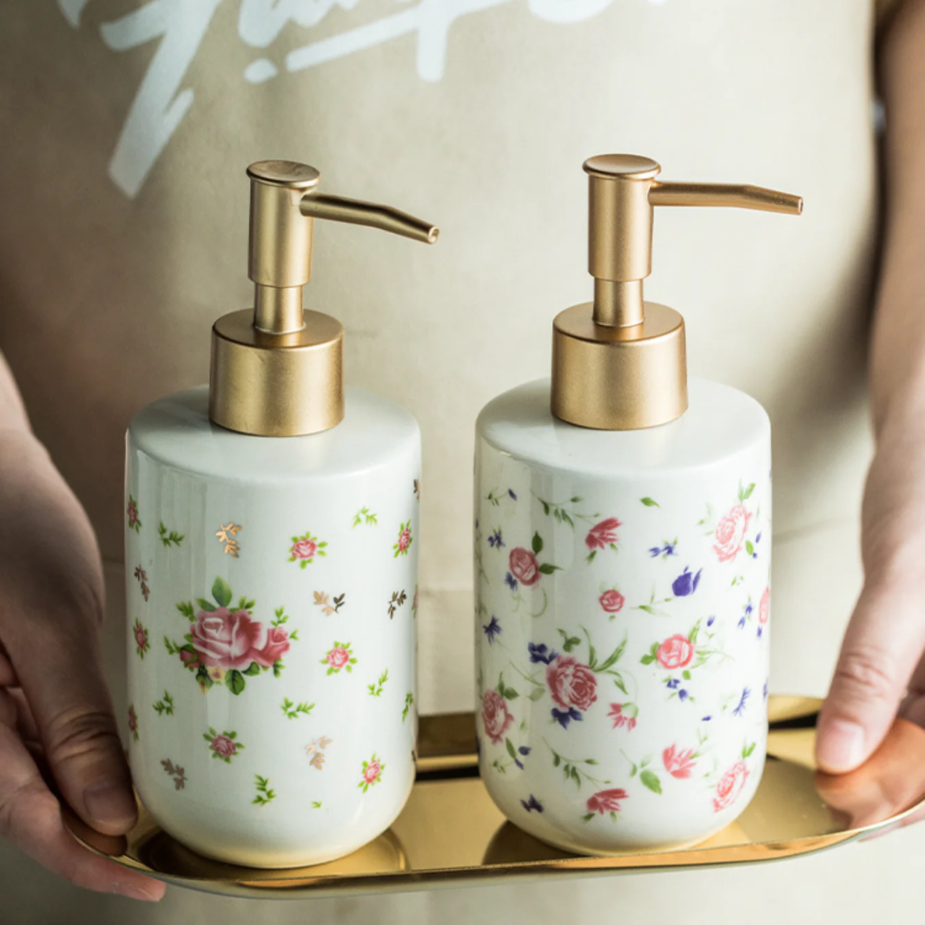 Floral Soap Dispenser - Image 6