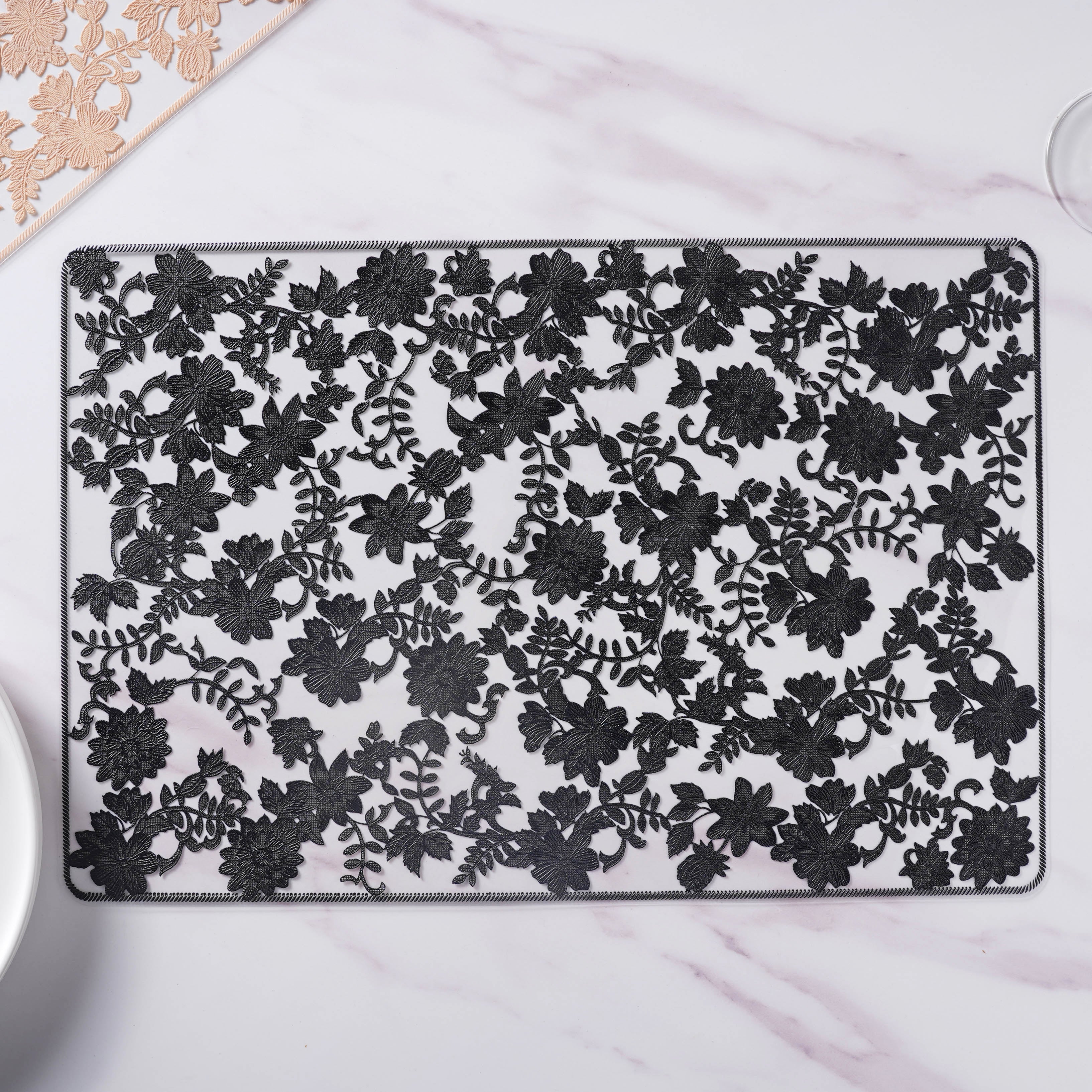 Floral Table Mat Set - Image 3