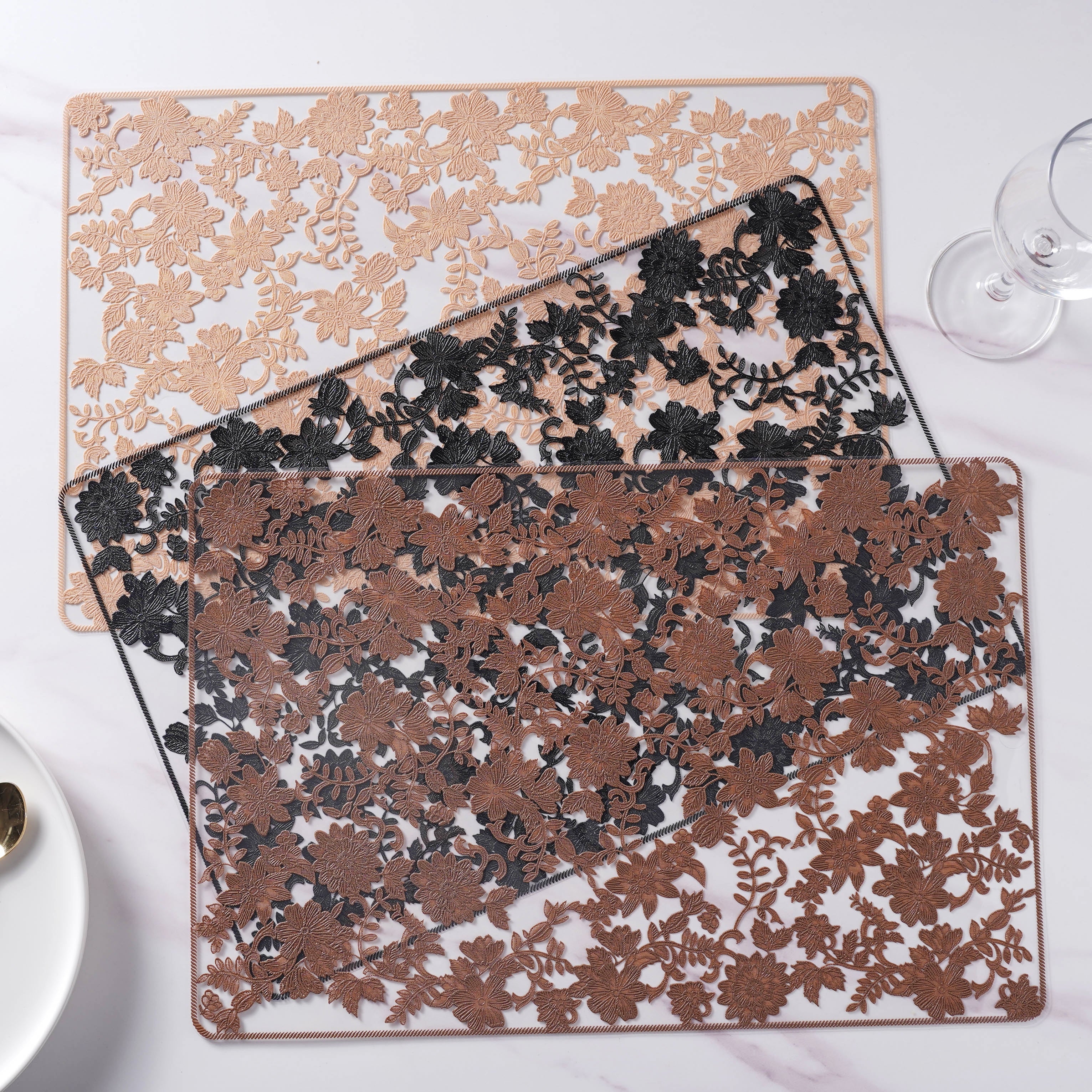 Floral Table Mat Set - Image 5
