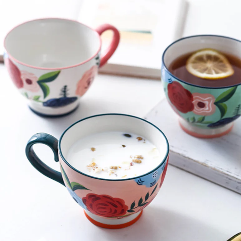 Floral Tea Cups - Image 6