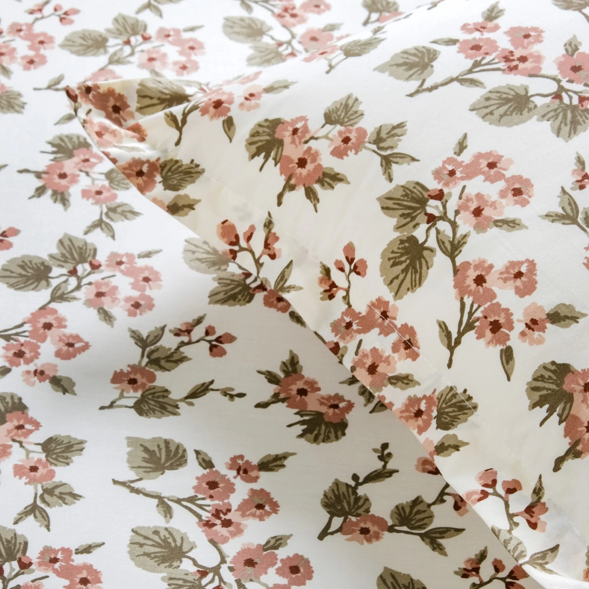 Florence Meadow Pure Cotton Queen Size Bedding Set 254x229cm - Image 2