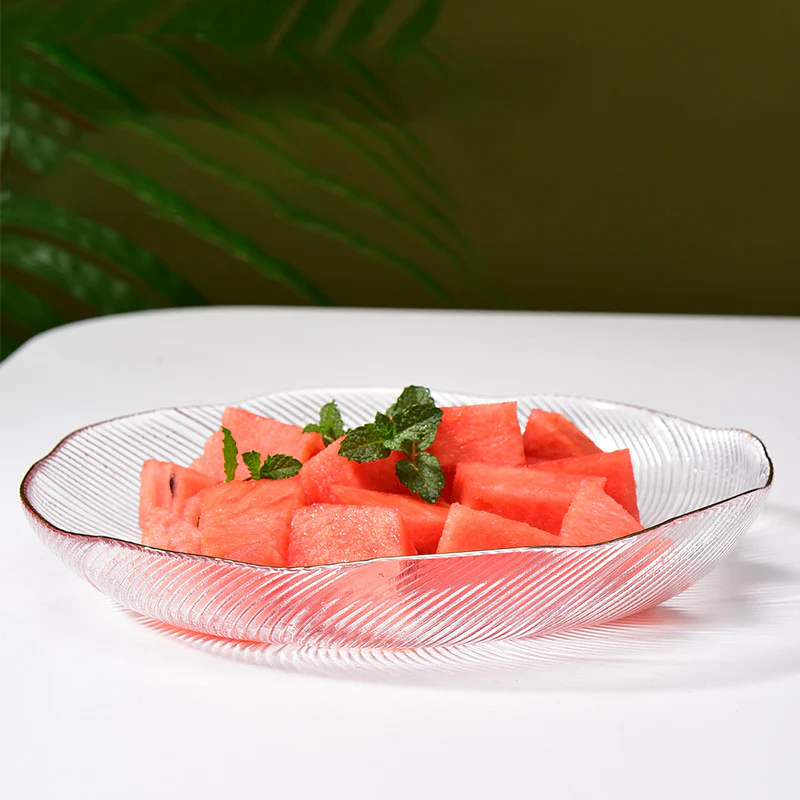 Flower Glass Pasta Plate - Image 4