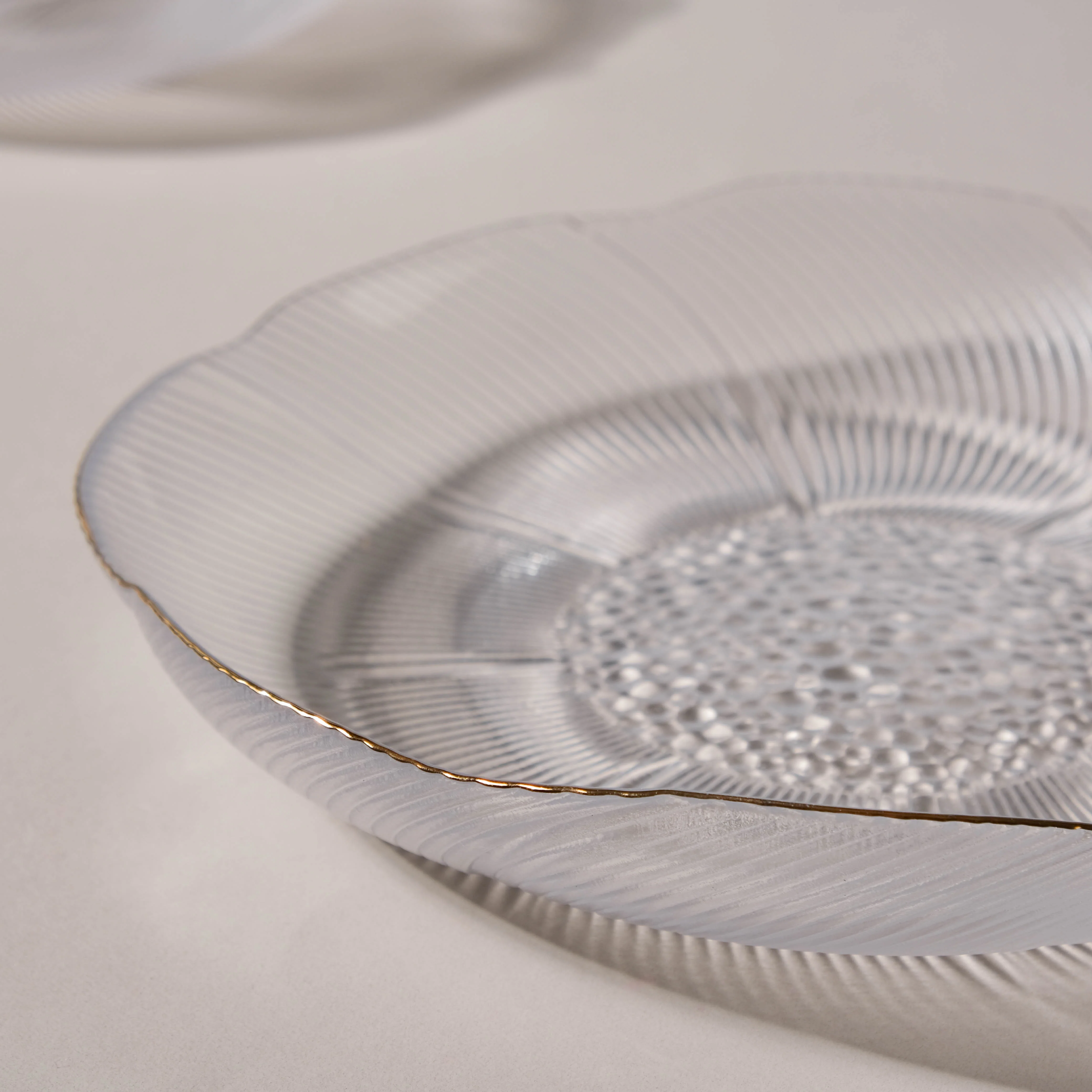 Flower Glass Pasta Plate - Image 6