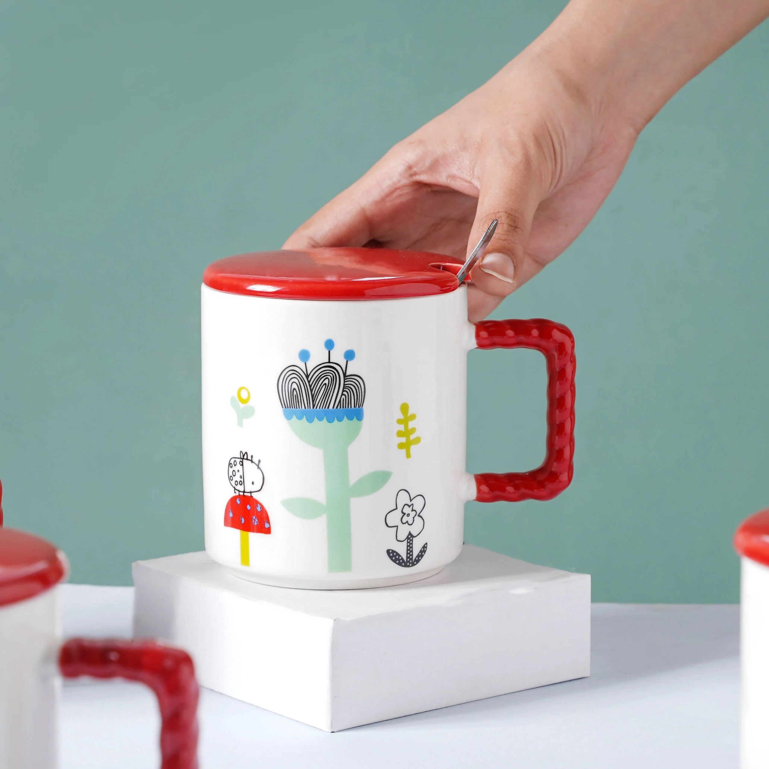 Flower Mug - Image 4
