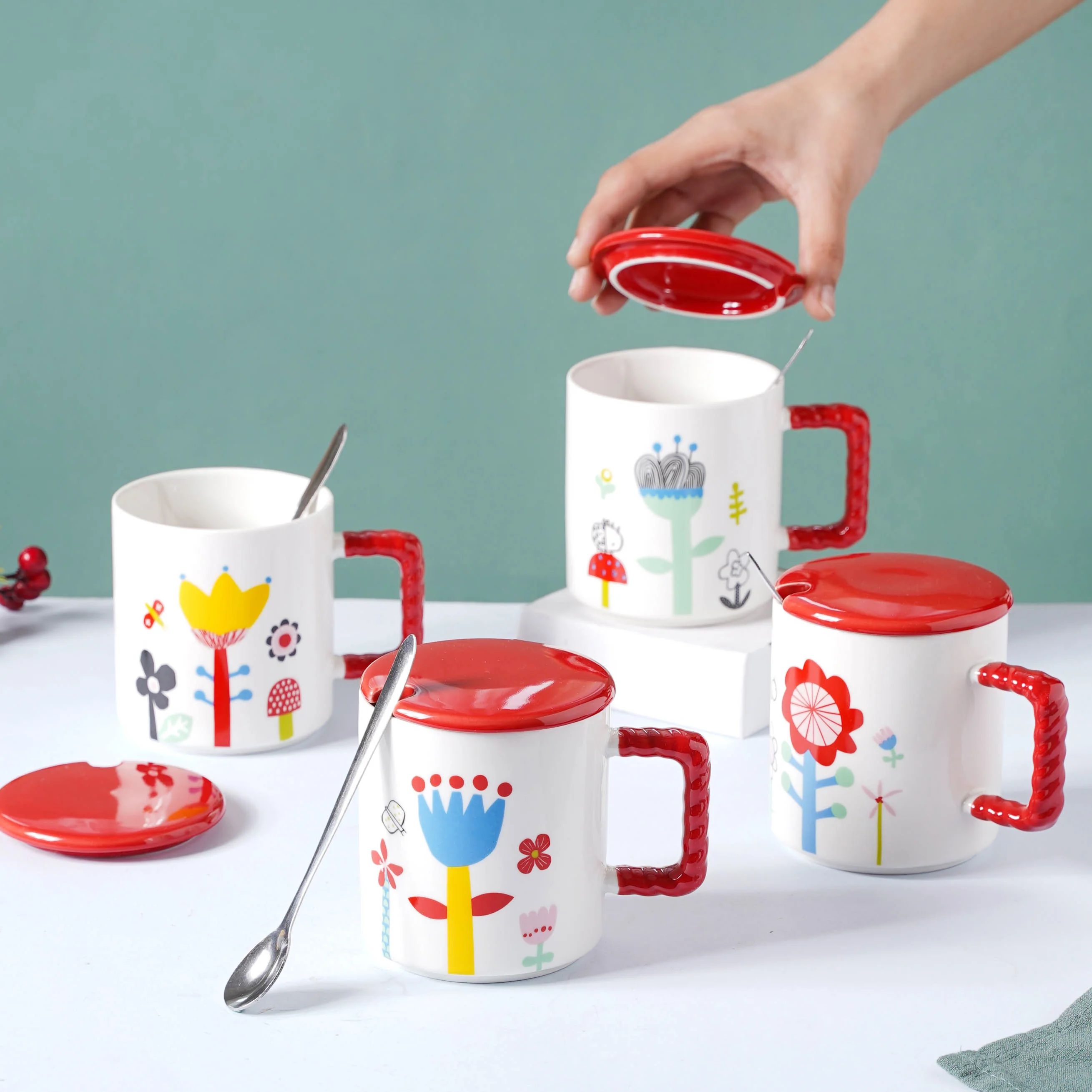 Flower Mug - Image 6
