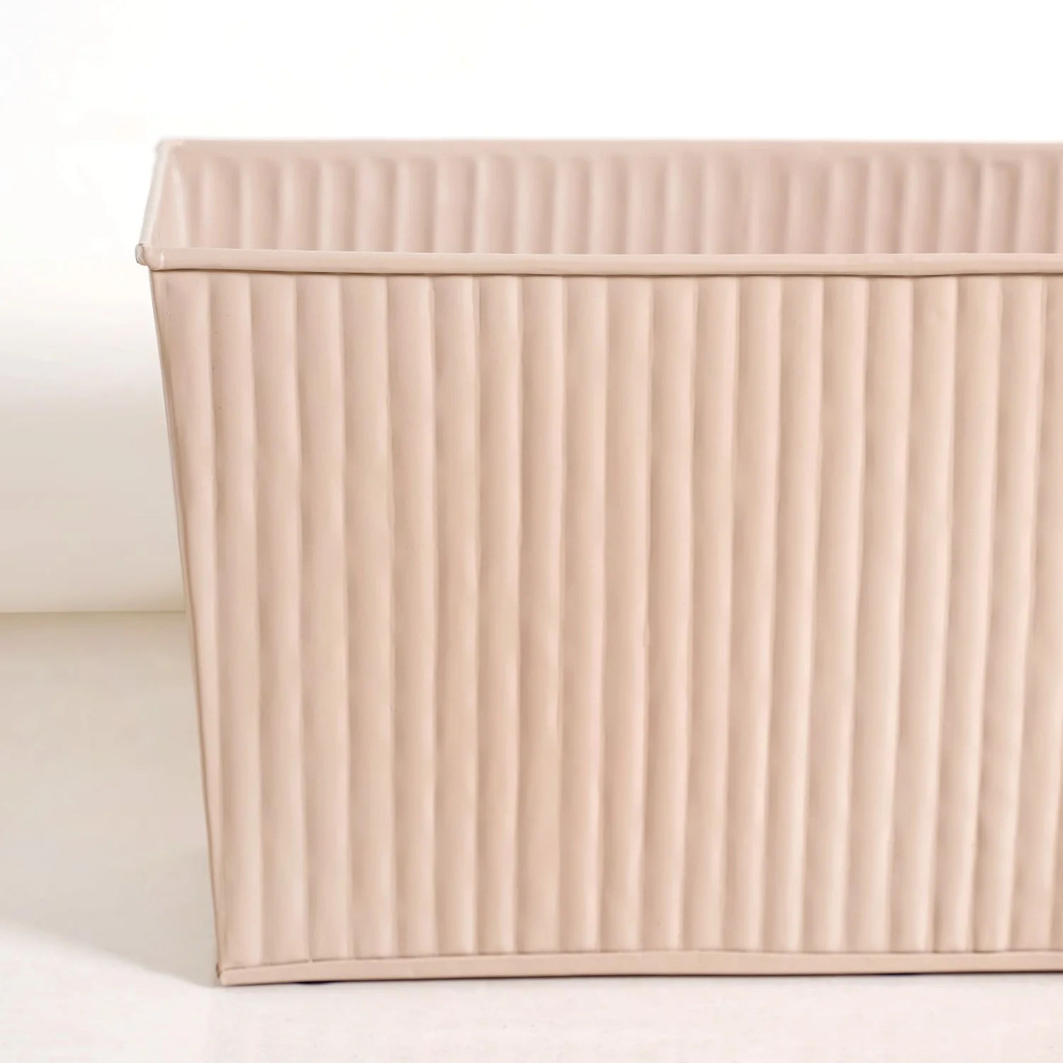 Fluted Balcony Planter Box Taupe - Image 7