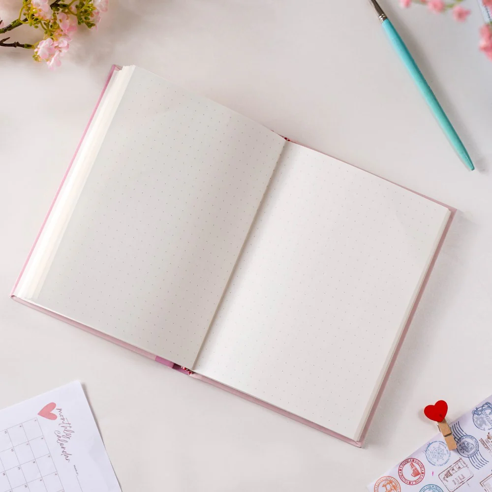 Focused And Fabulous Hardbound Doodle Diary Pink 8.2 X 5.9 Inch - Image 9