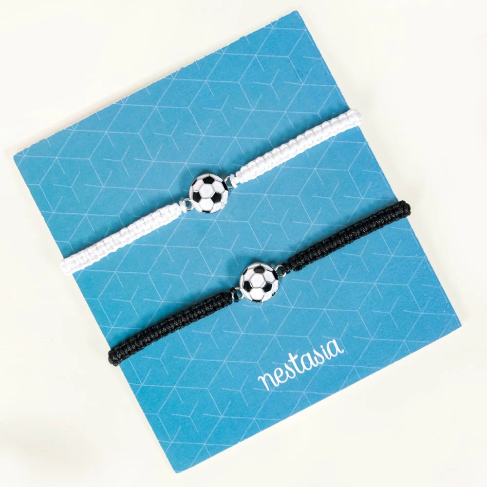 Football Charm Bracelet Set Of 2 - Image 3