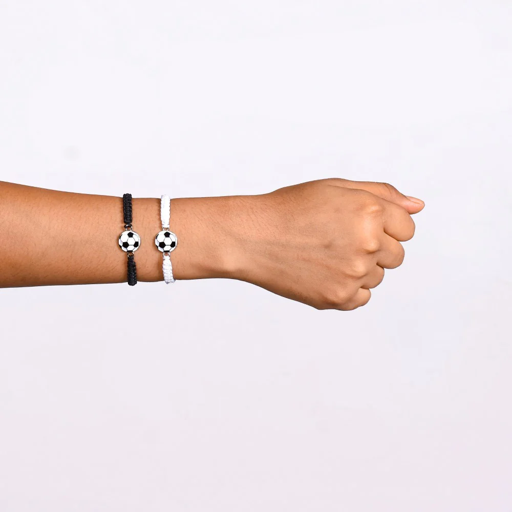 Football Charm Bracelet Set Of 2 - Image 4