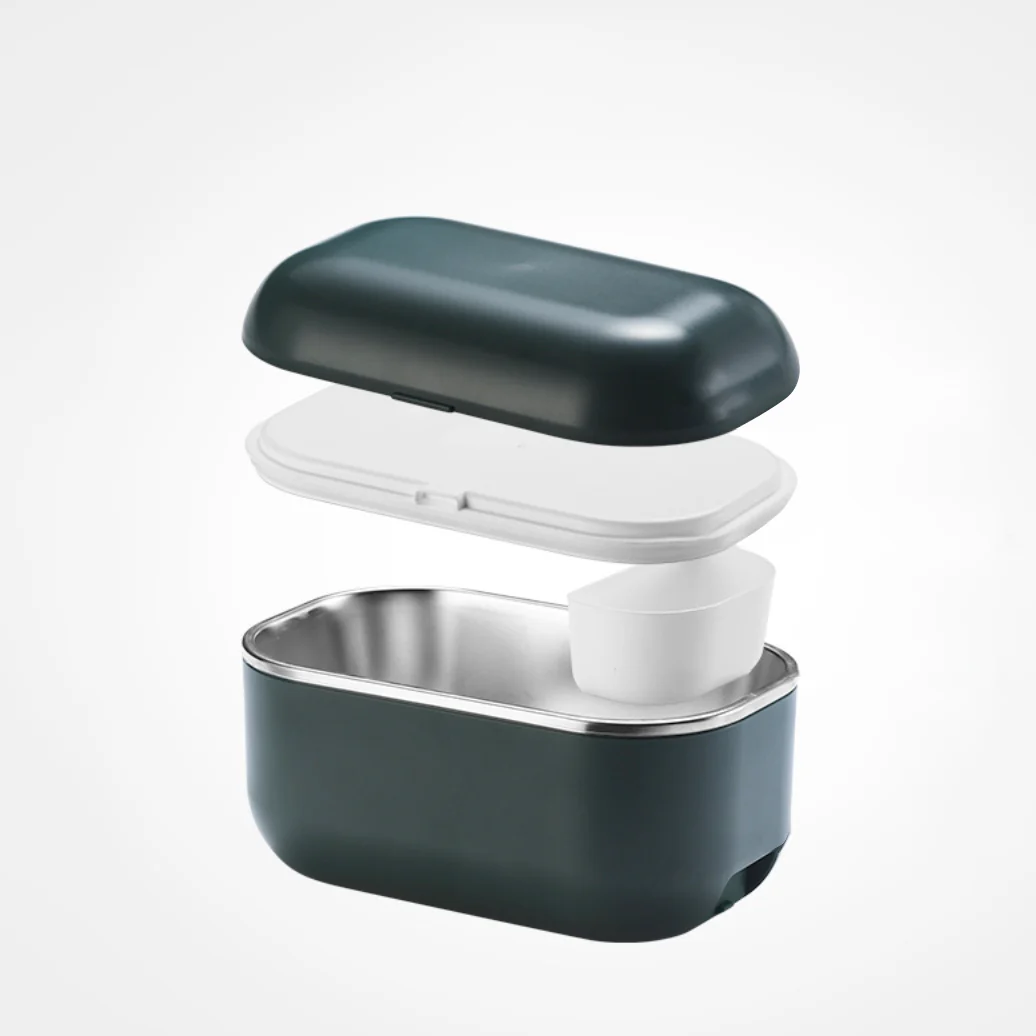 Fresh Meal Electric Hot Lunch Box Green - Image 12
