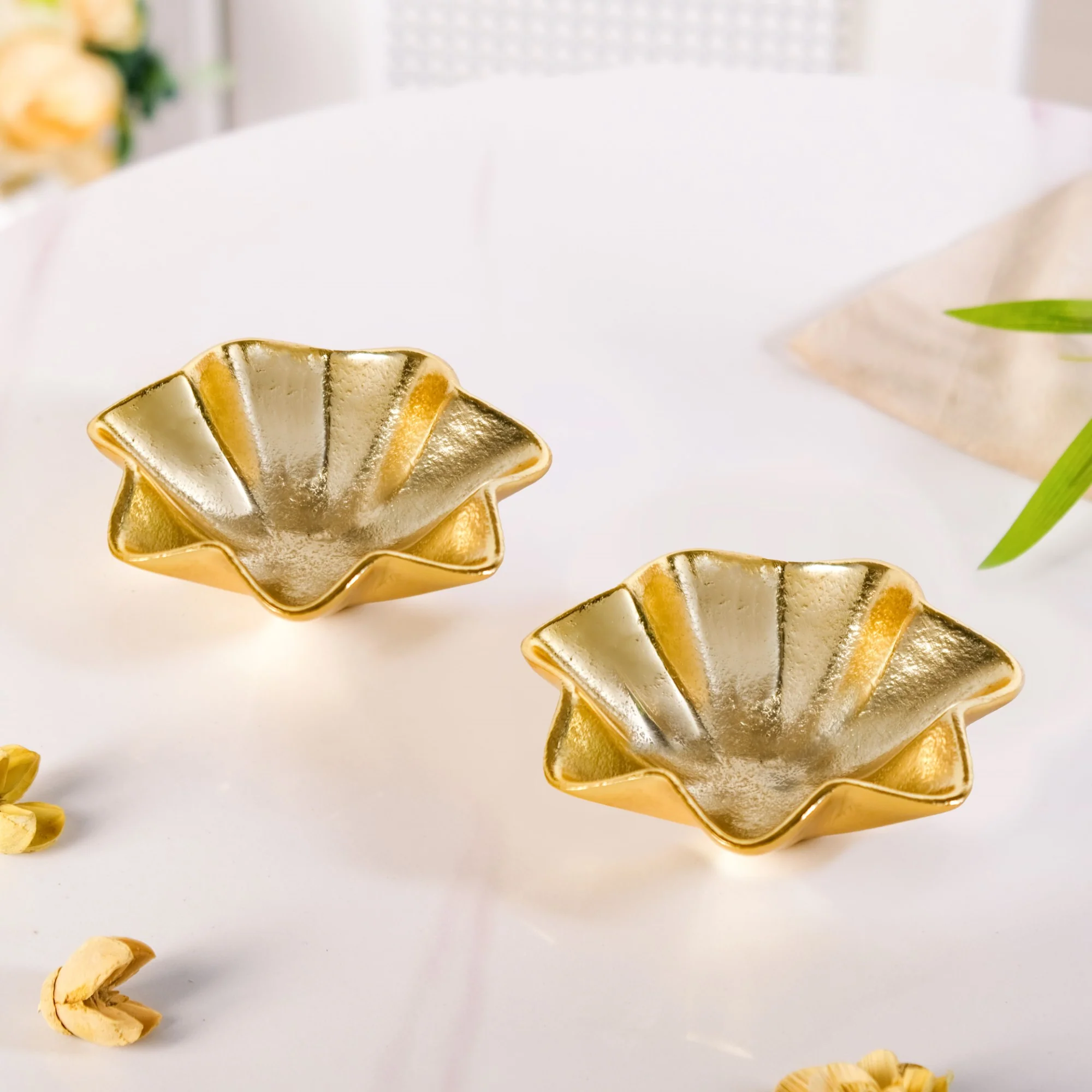 Frill Metal Trinket Bowl Set Of 2 - Image 9