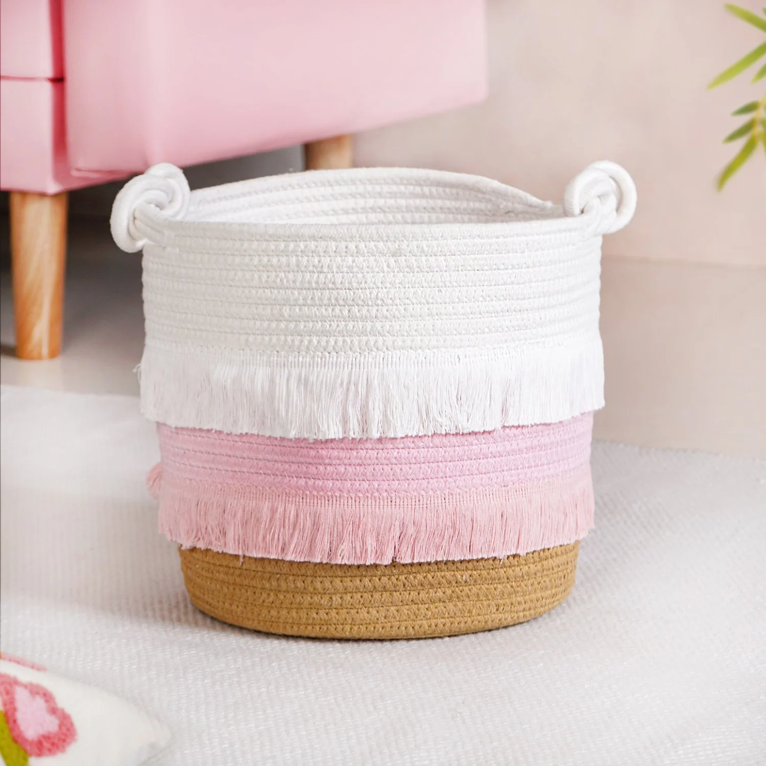 Fringe Laundry Organising Basket 24cm - Image 2