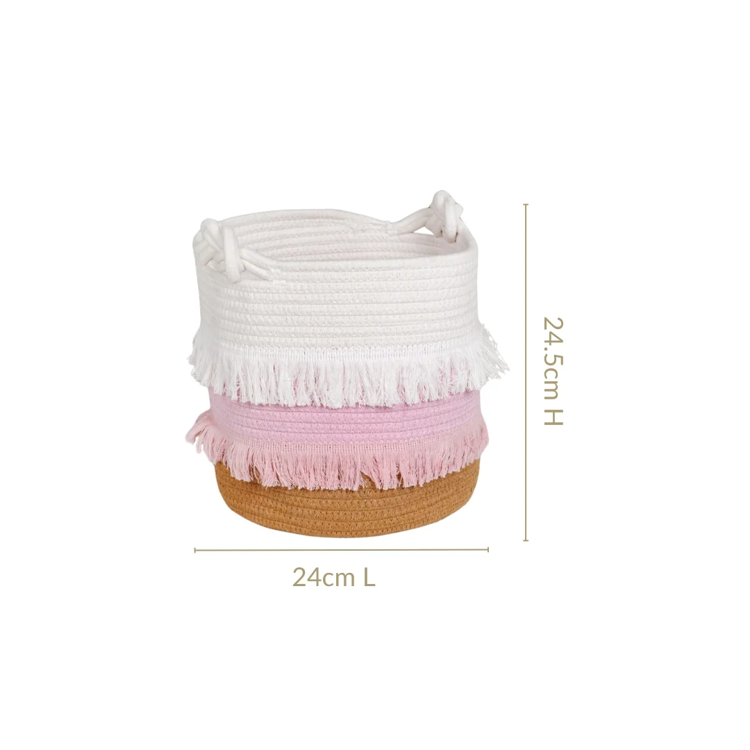 Fringe Laundry Organising Basket 24cm - Image 4