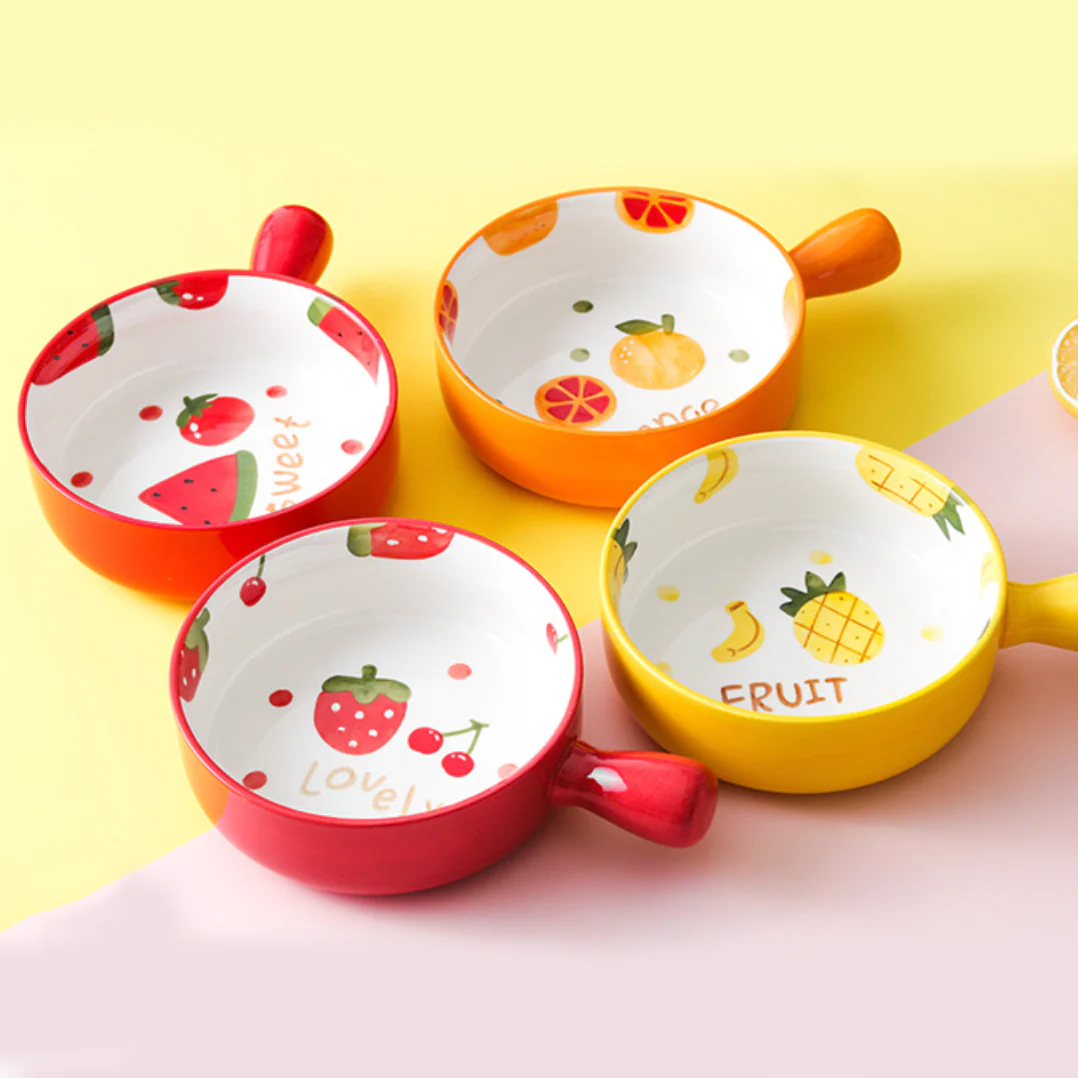Fruit Dish With Handle - Image 10