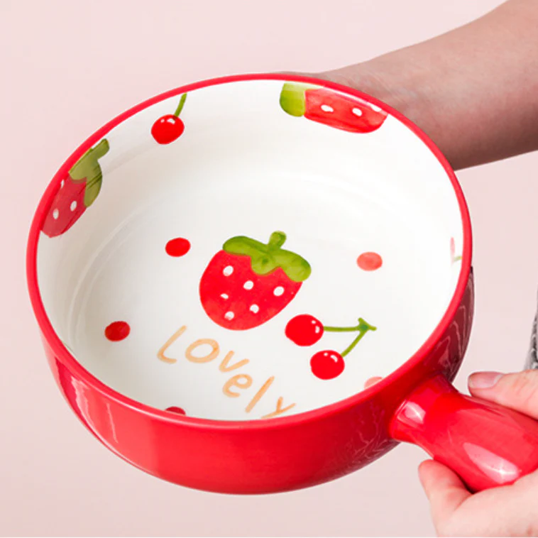 Fruit Dish With Handle - Image 15