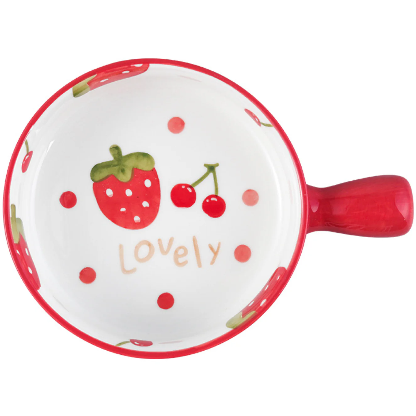 Fruit Dish With Handle - Image 16