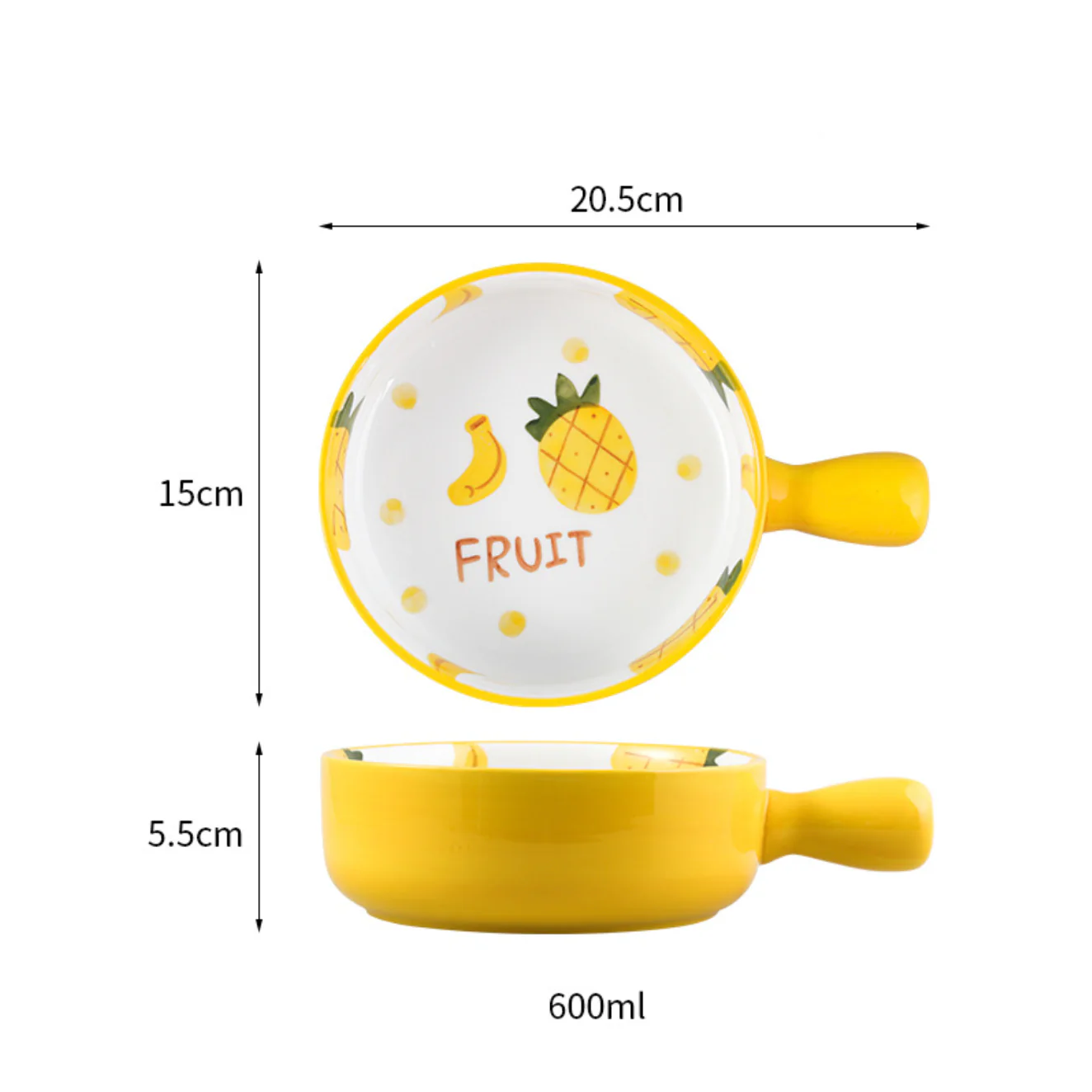 Fruit Dish With Handle - Image 18