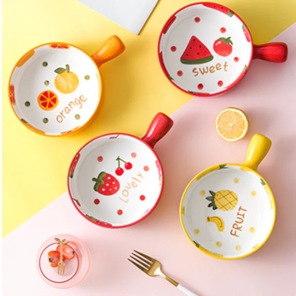Fruit Dish With Handle - Image 2