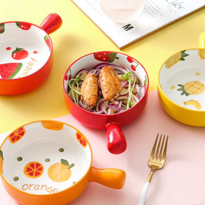 Fruit Dish With Handle - Image 9