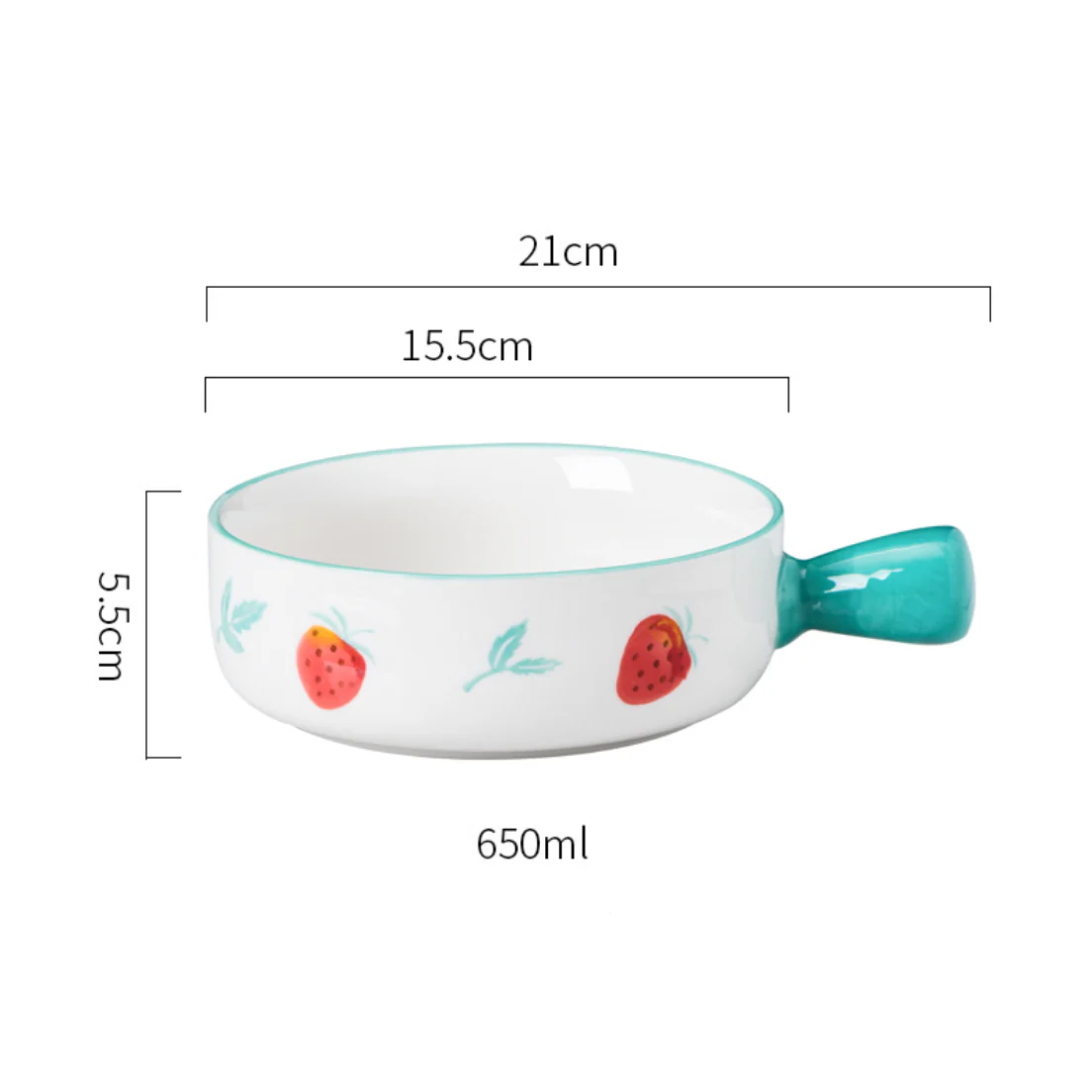Fruit Printed Bowl - Image 10