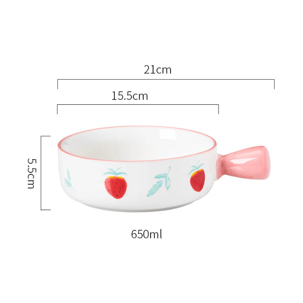 Fruit Printed Bowl - Image 11