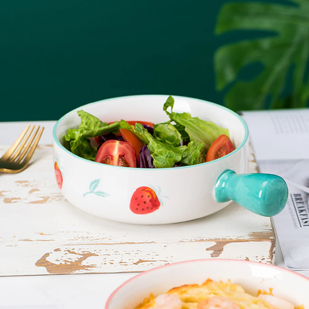 Fruit Printed Bowl - Image 6